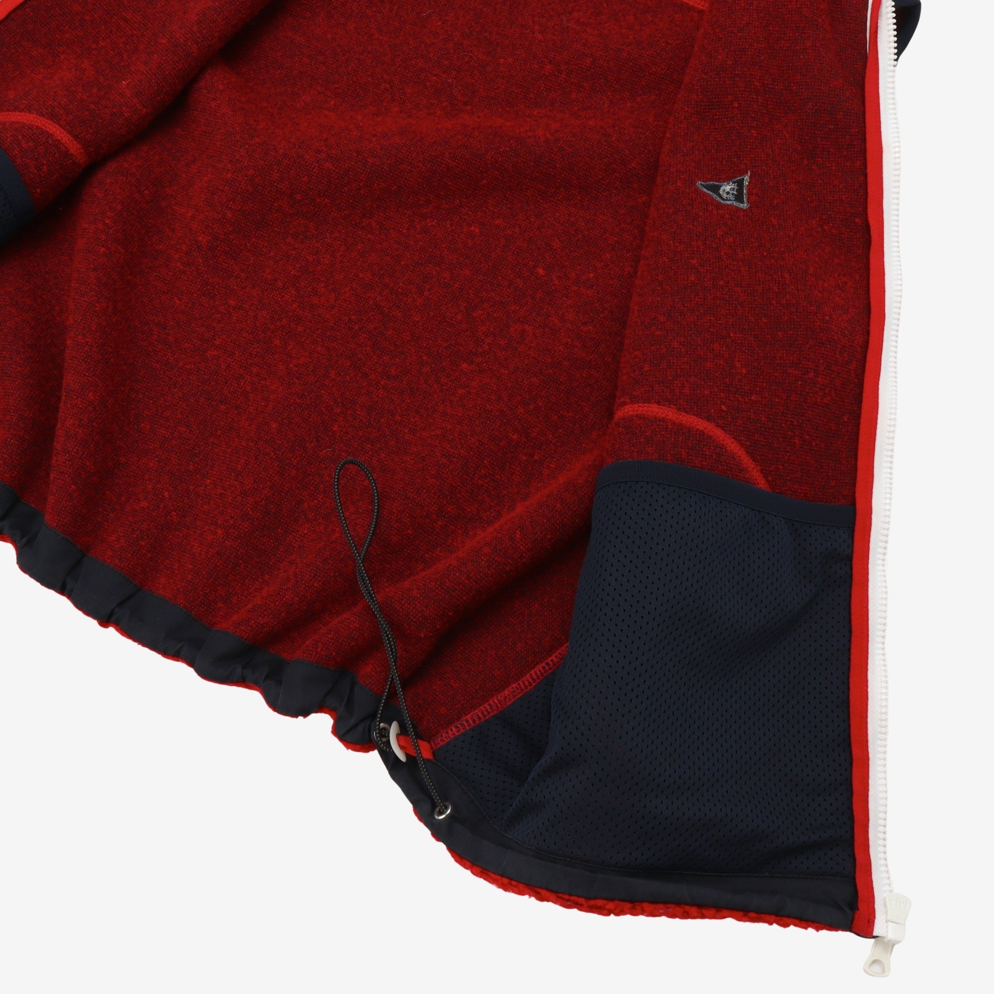 Boucle Wool Zip Fleece Vest