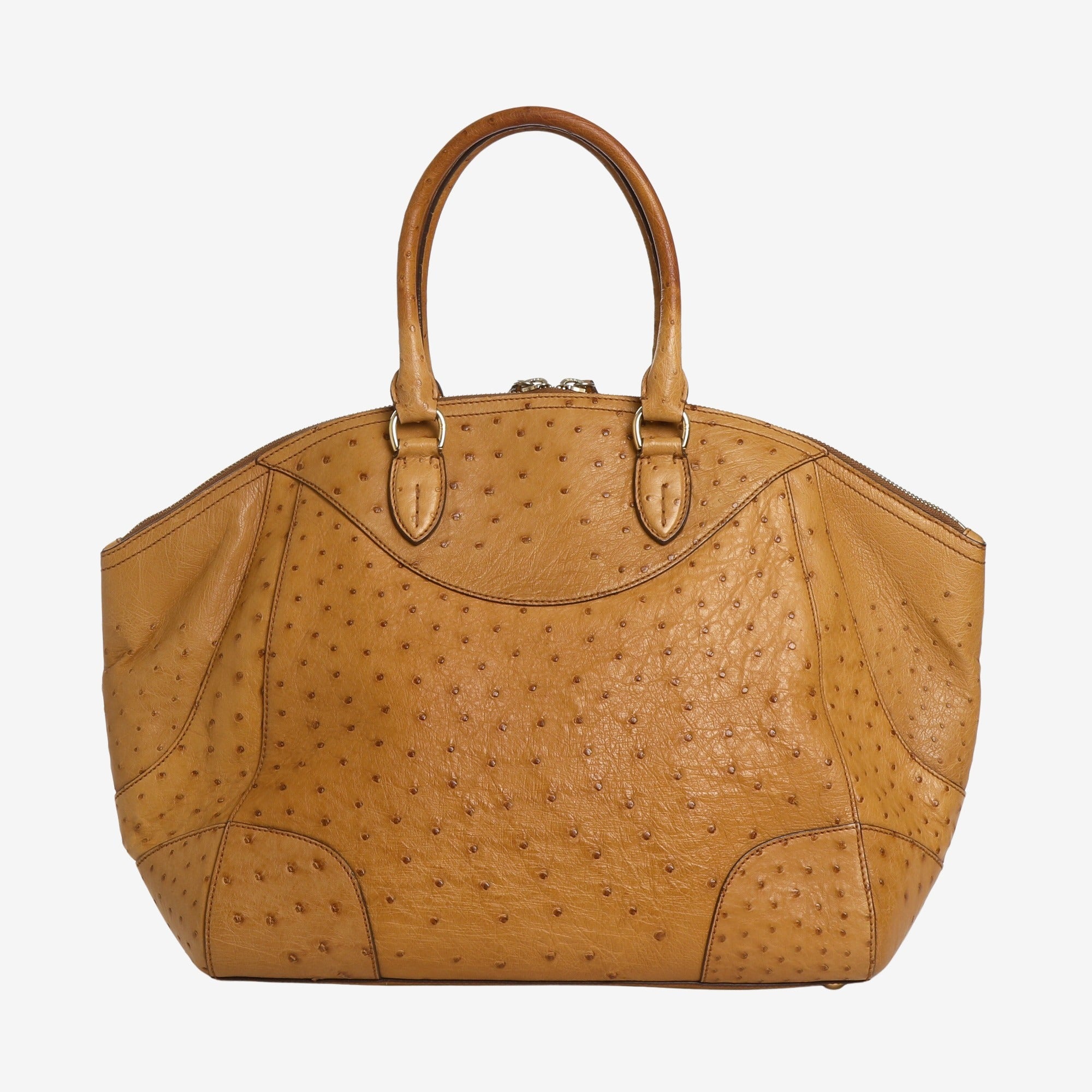 Ostrich Large Handbag