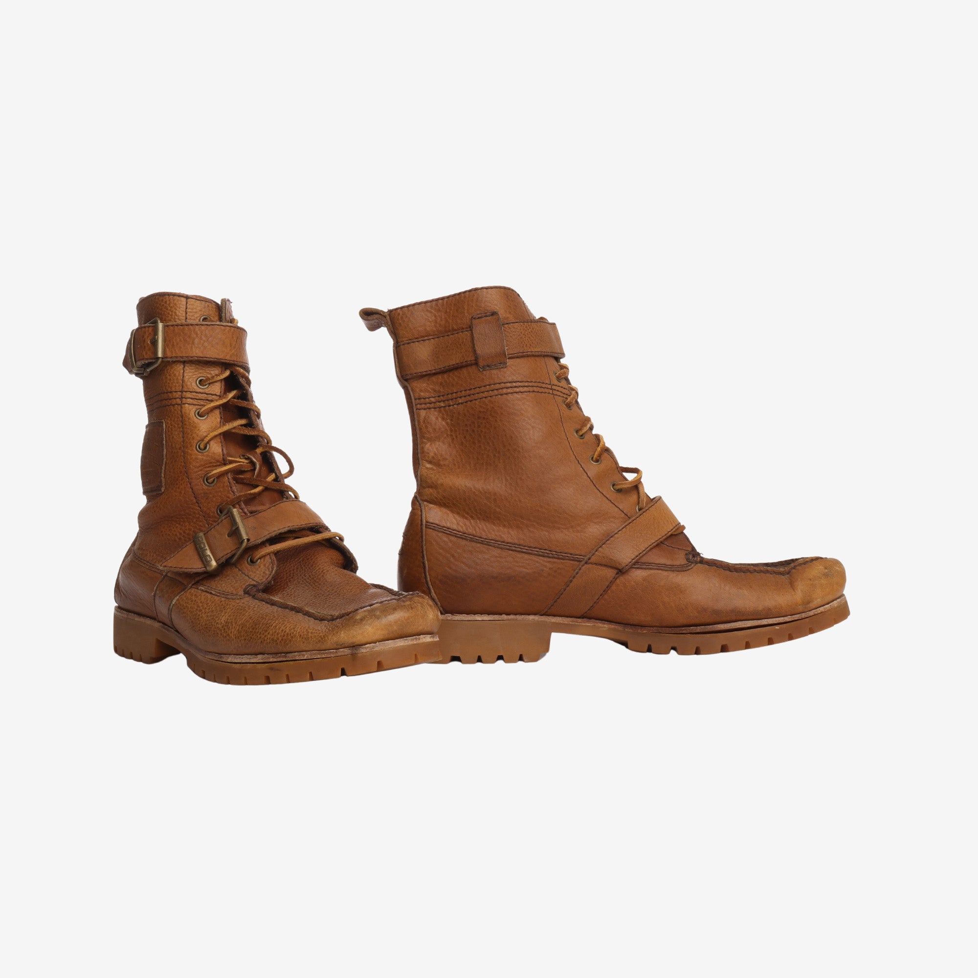 Moc Toe Buckle Ranger Boots