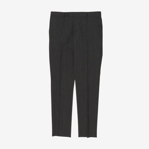 Wool Pleated Trouser