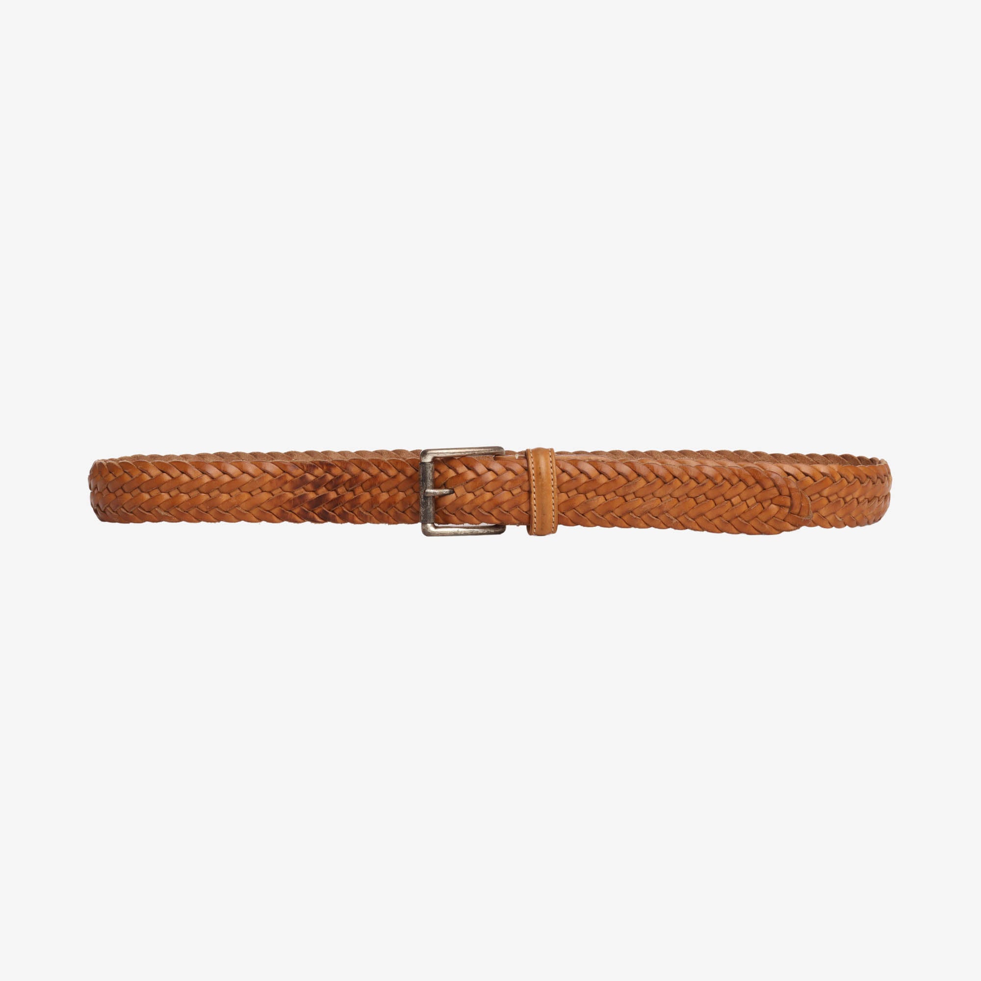 Woven Leather Belt