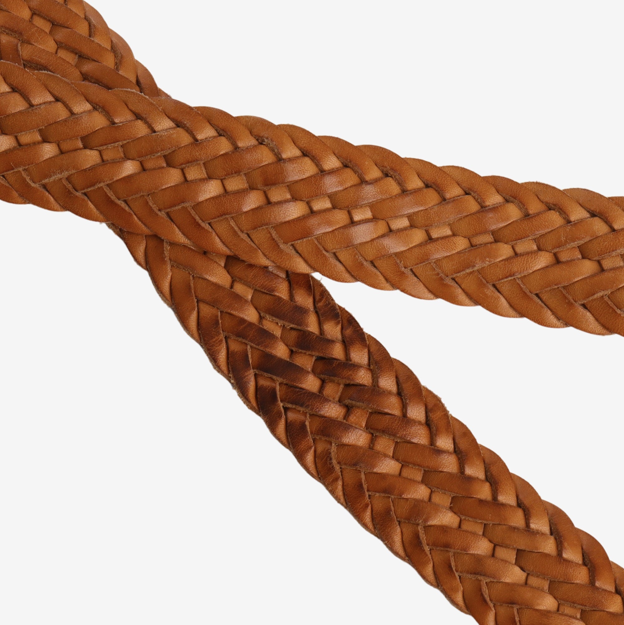 Woven Leather Belt