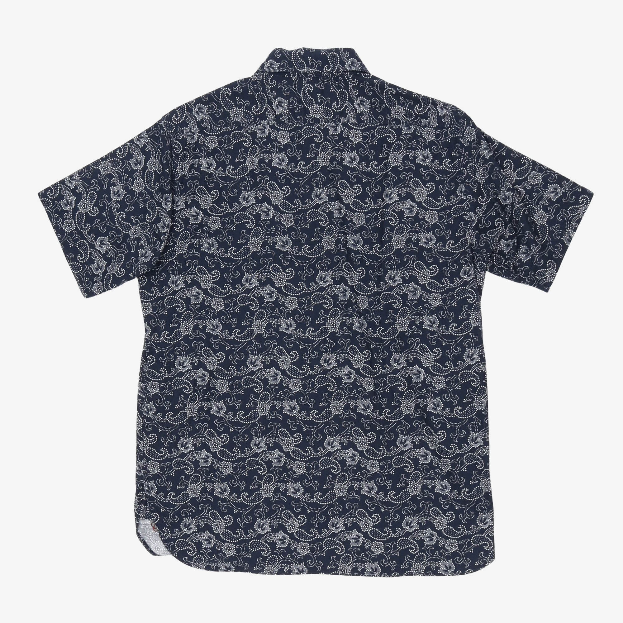 SS Paisley Print Work Shirt