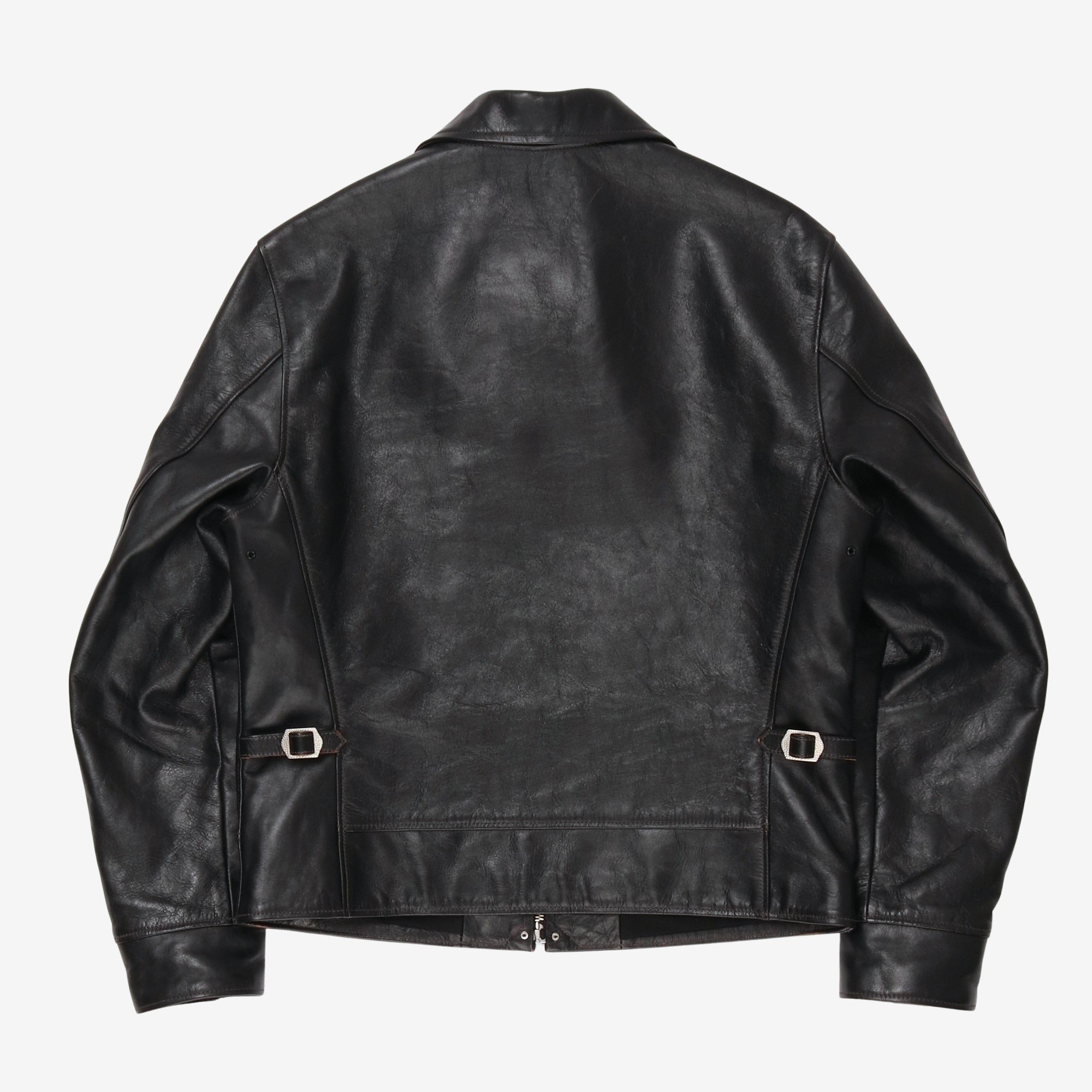 30s Leather Sports Jacket