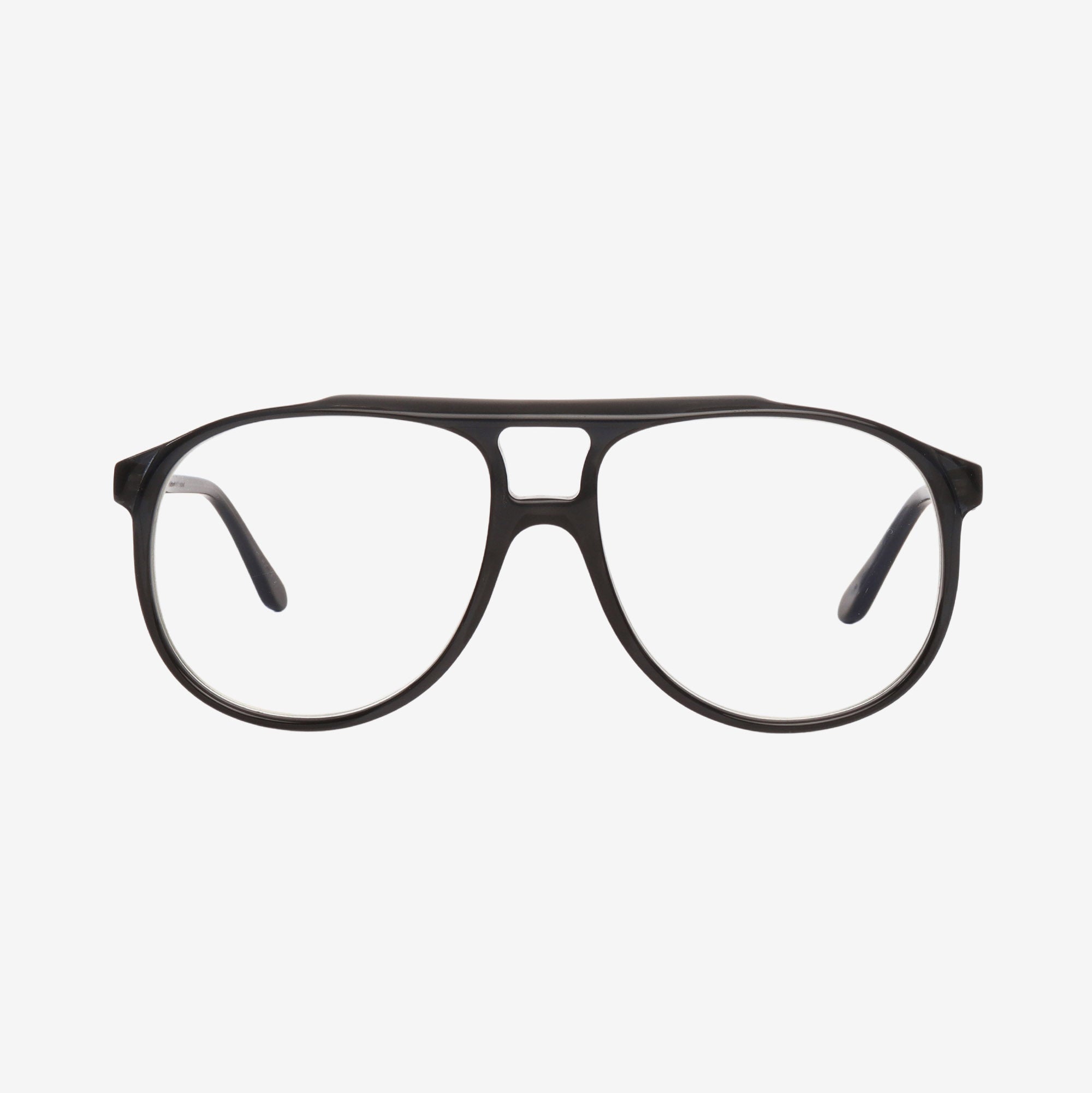 Black Aviator Glasses (Prescription)