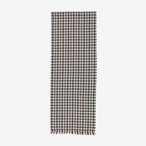 Check Wool Scarf