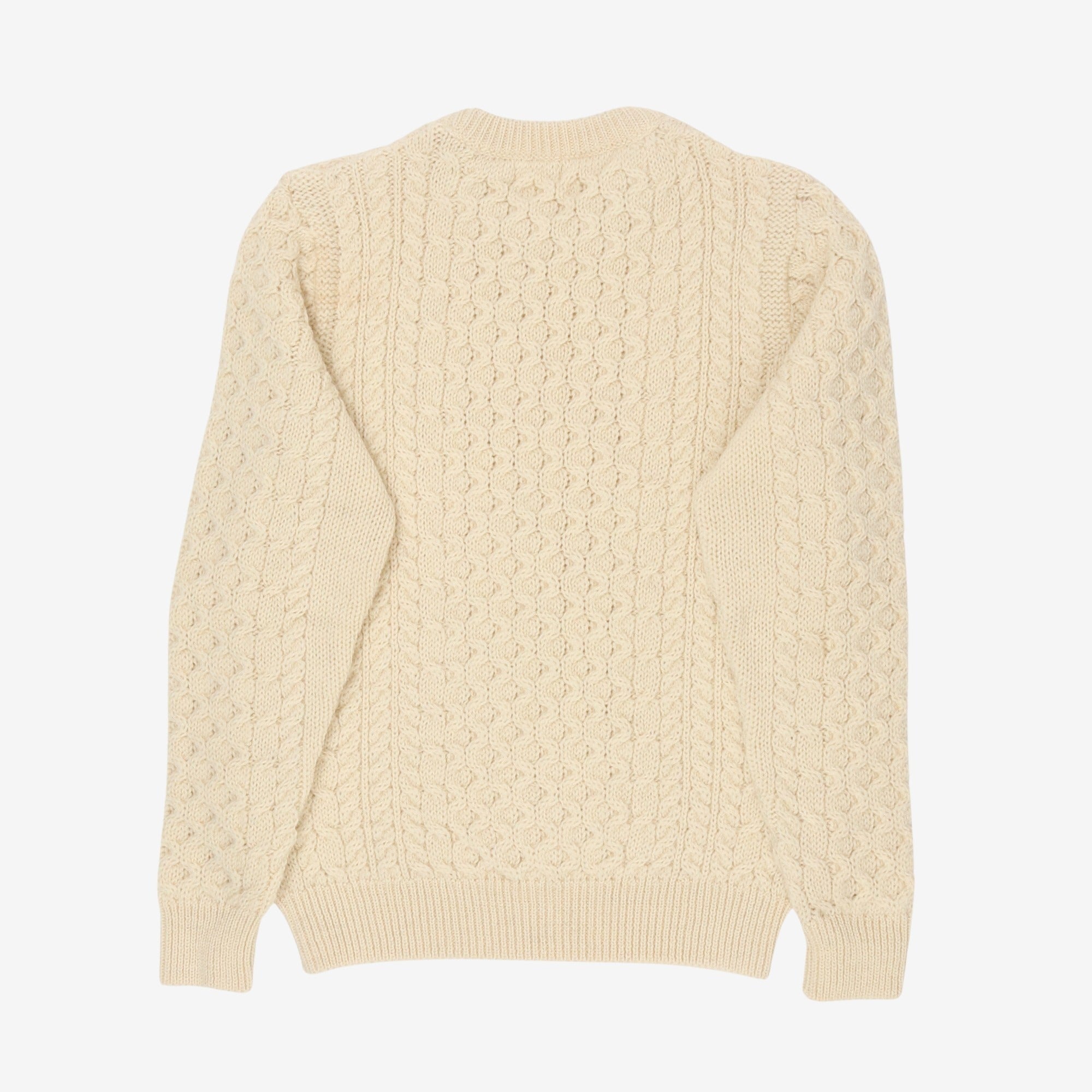 Cable Knit Wool Jumper