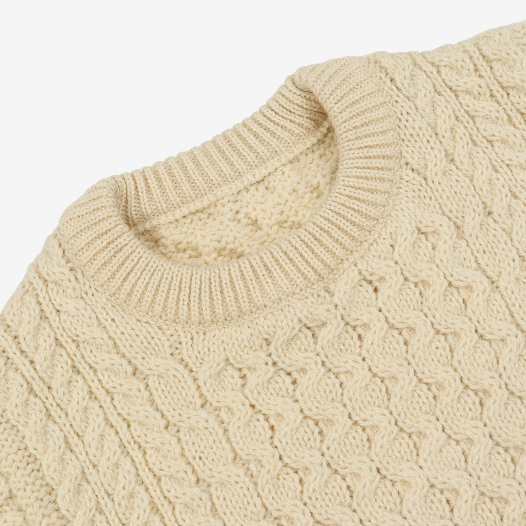 Cable Knit Wool Jumper