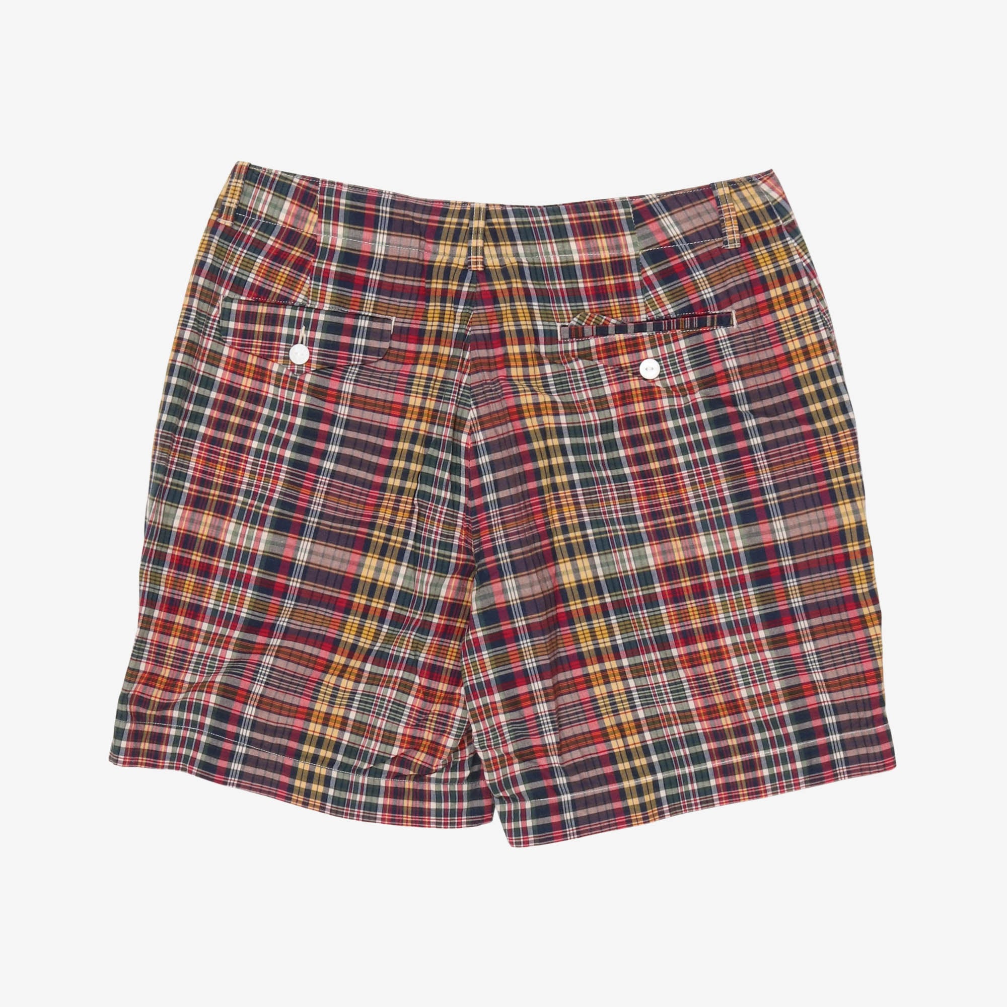 Madras Chino Shorts