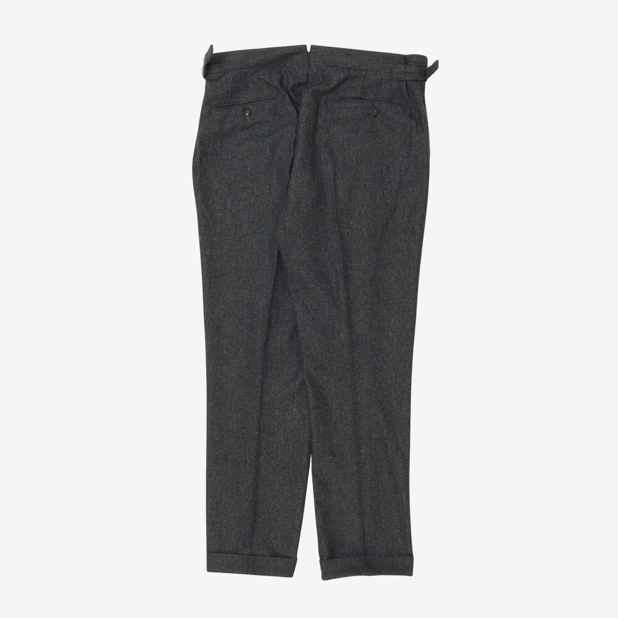 Wool Pleated Trouser (36W x 30L)