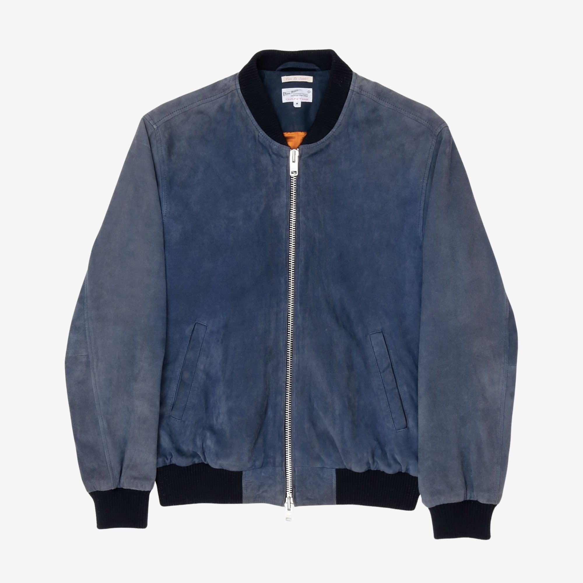 Suede Bomber Jacket