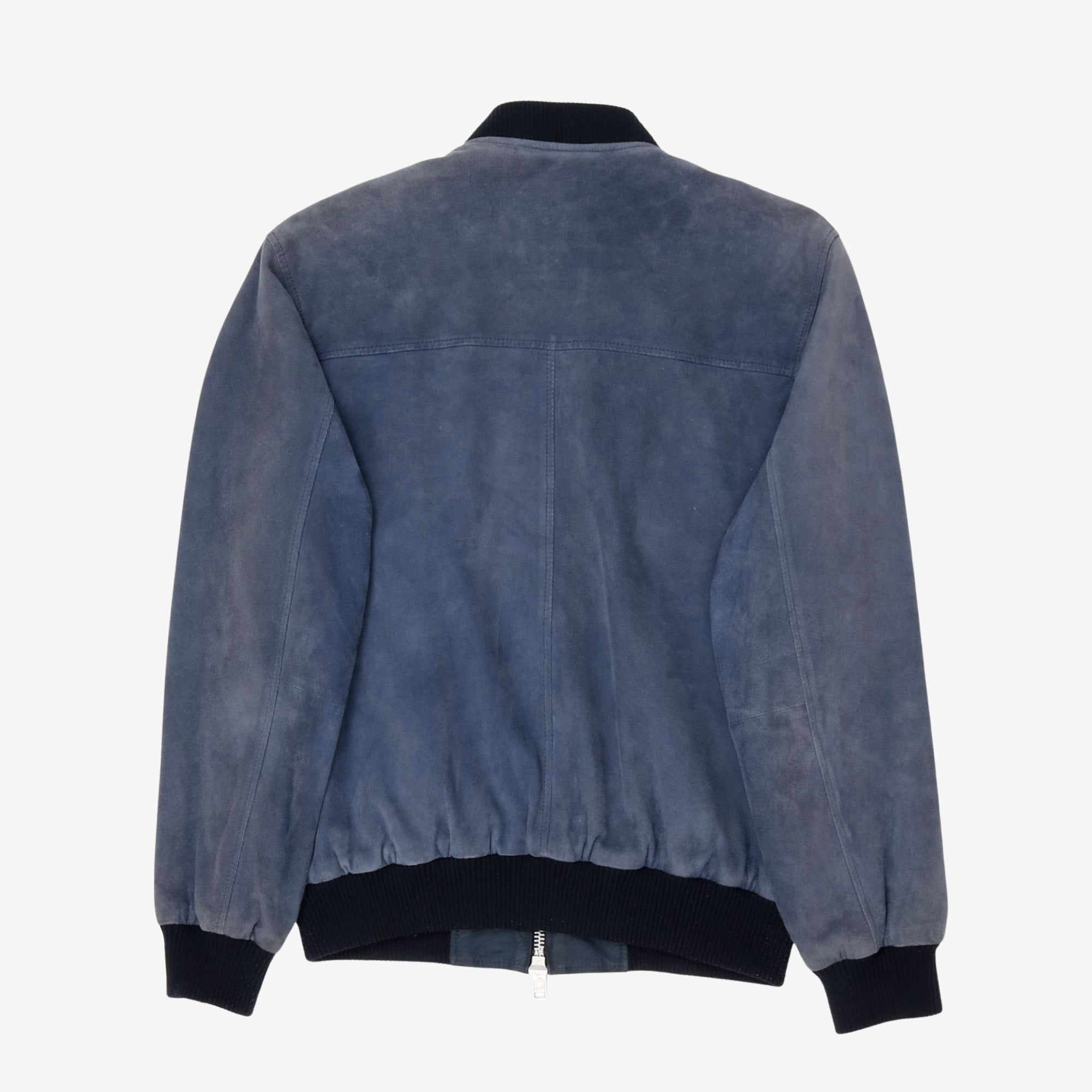 Suede Bomber Jacket