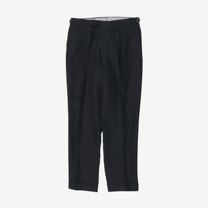 Pleated Linen Trousers (36W x 32.5L)