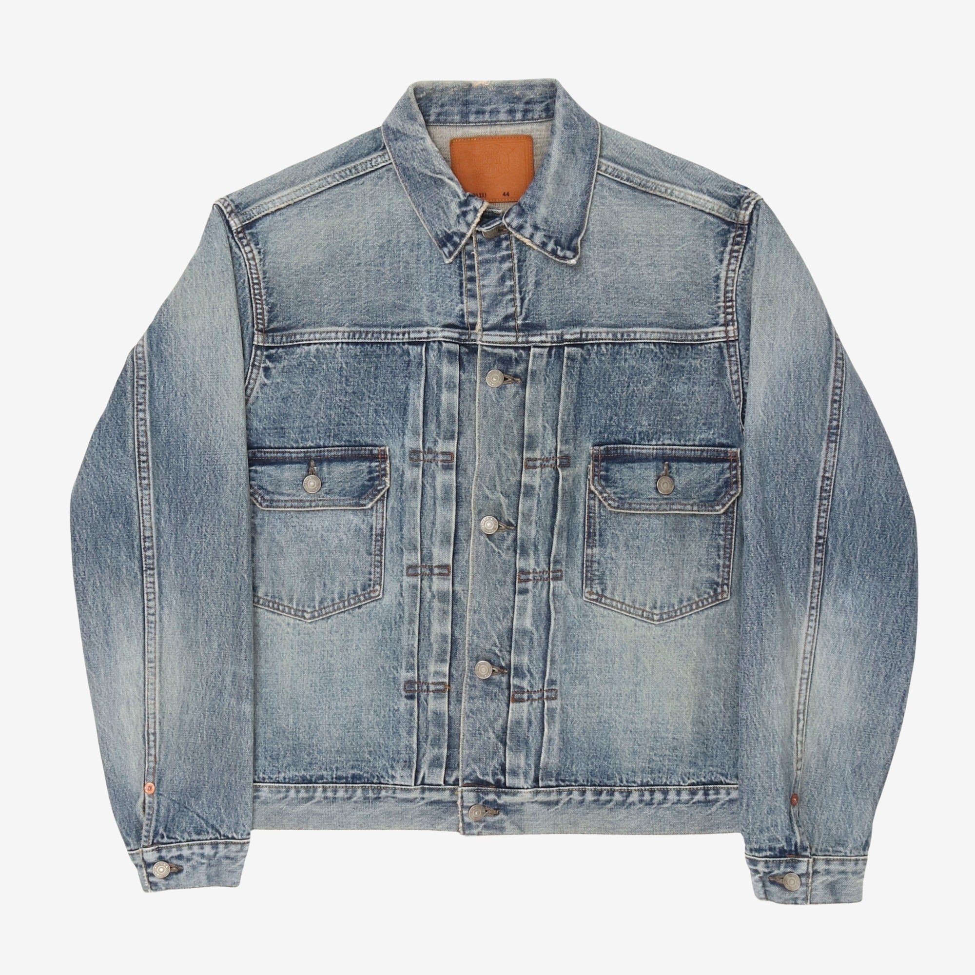 001XXJ Washed Type 2 Denim Jacket