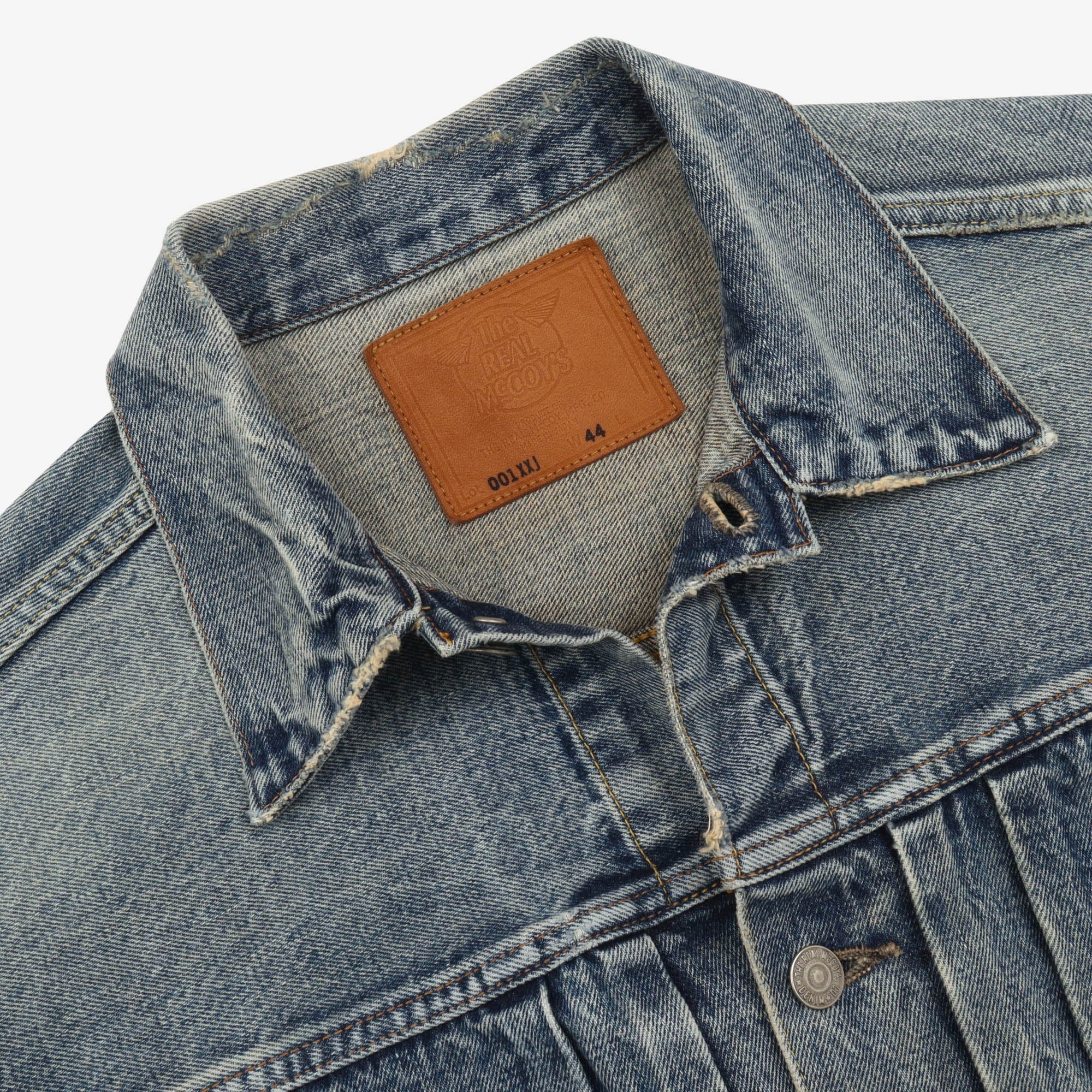 001XXJ Washed Type 2 Denim Jacket