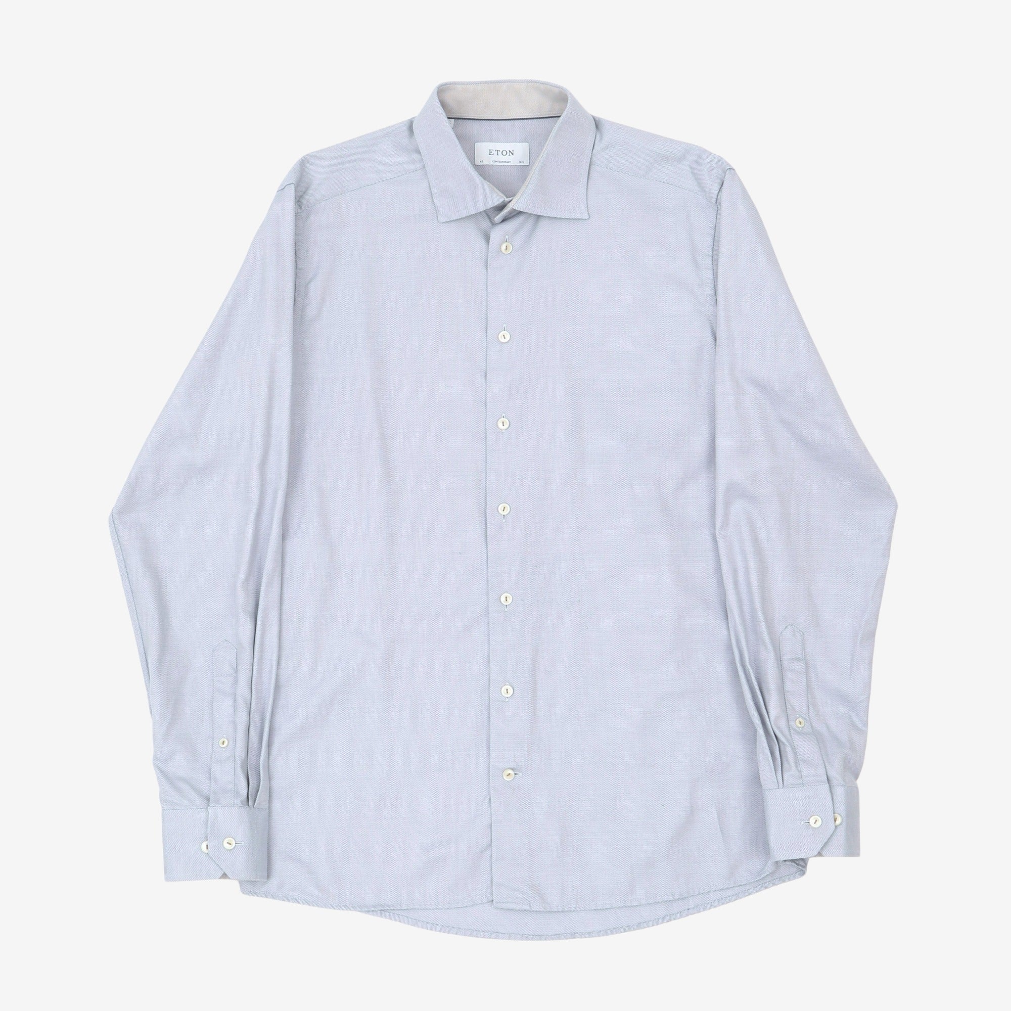 Textured Twill Contemporary Fit Shirt