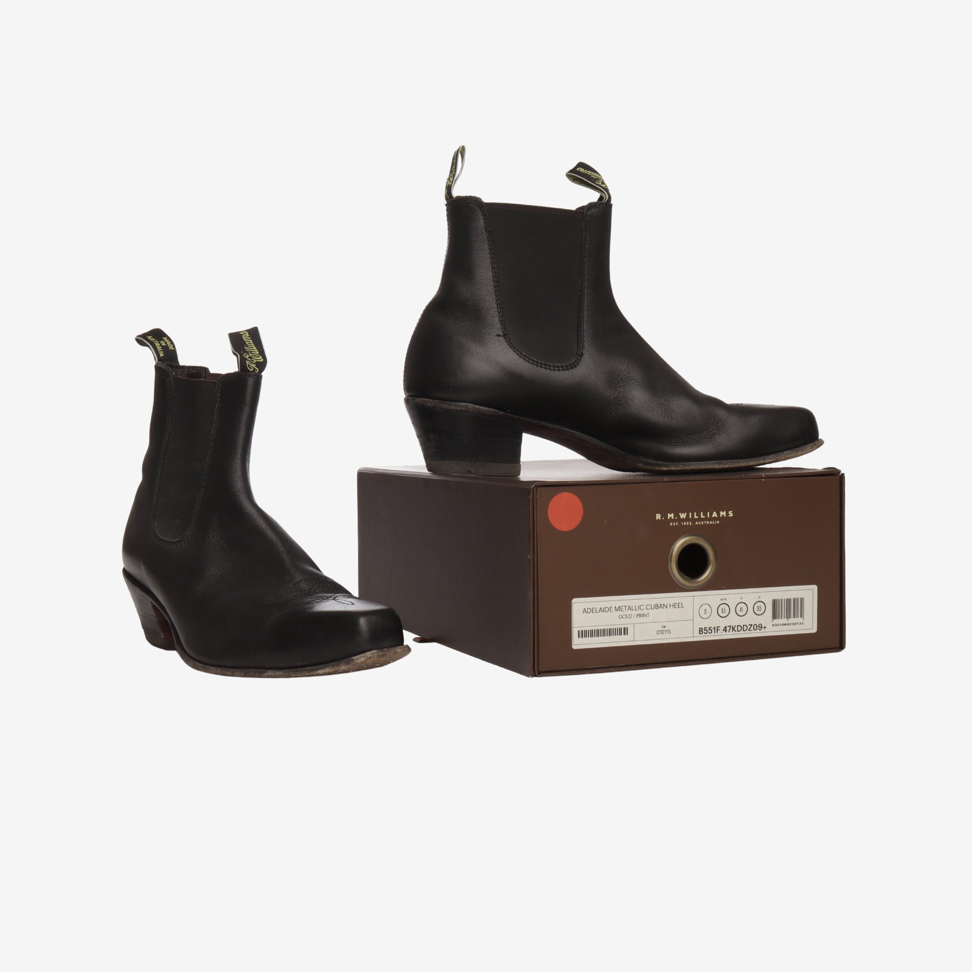 Adelaide Cuban Heel Boot