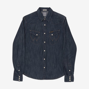 Slim Western Denim Shirt