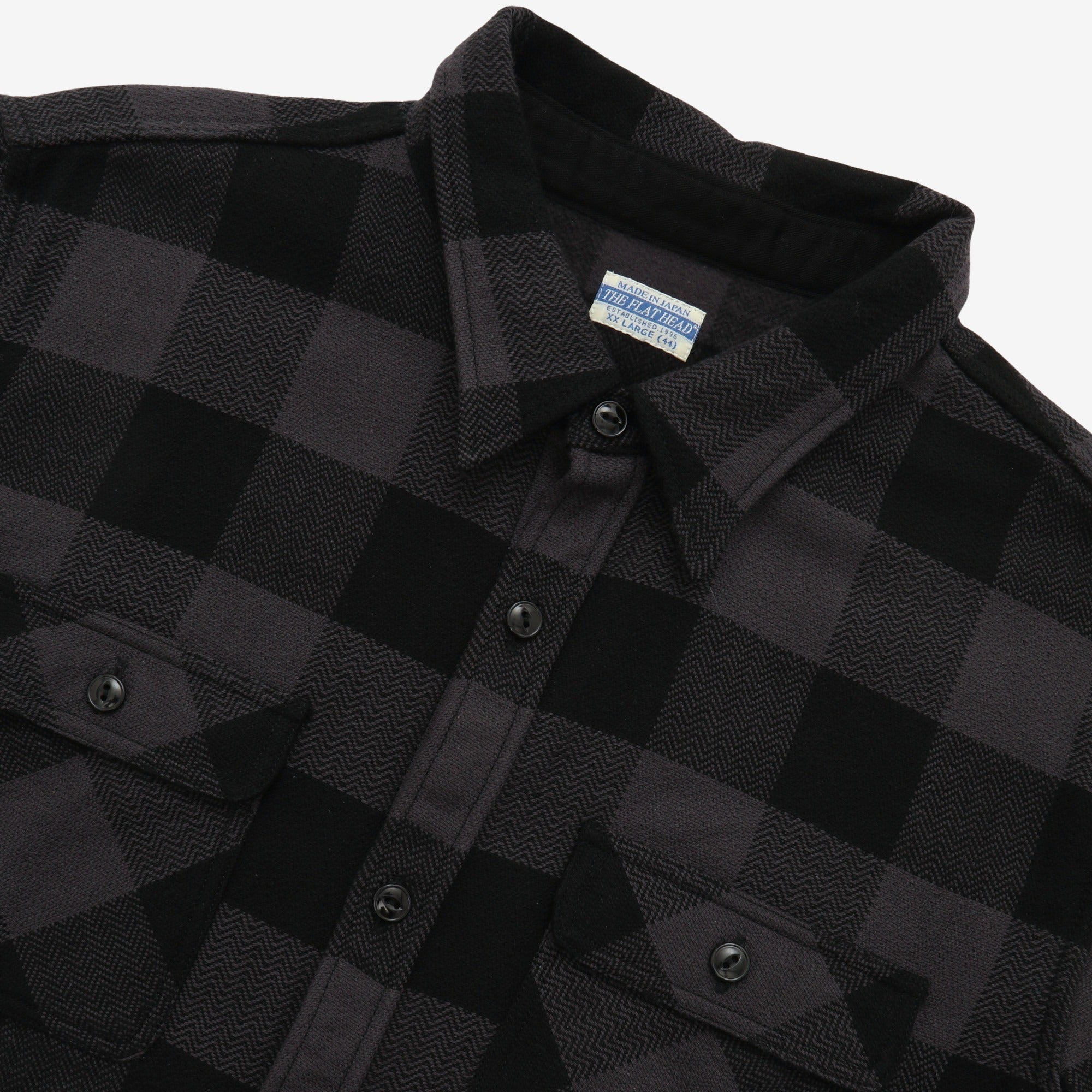 Block Check Work Flannel Shirt