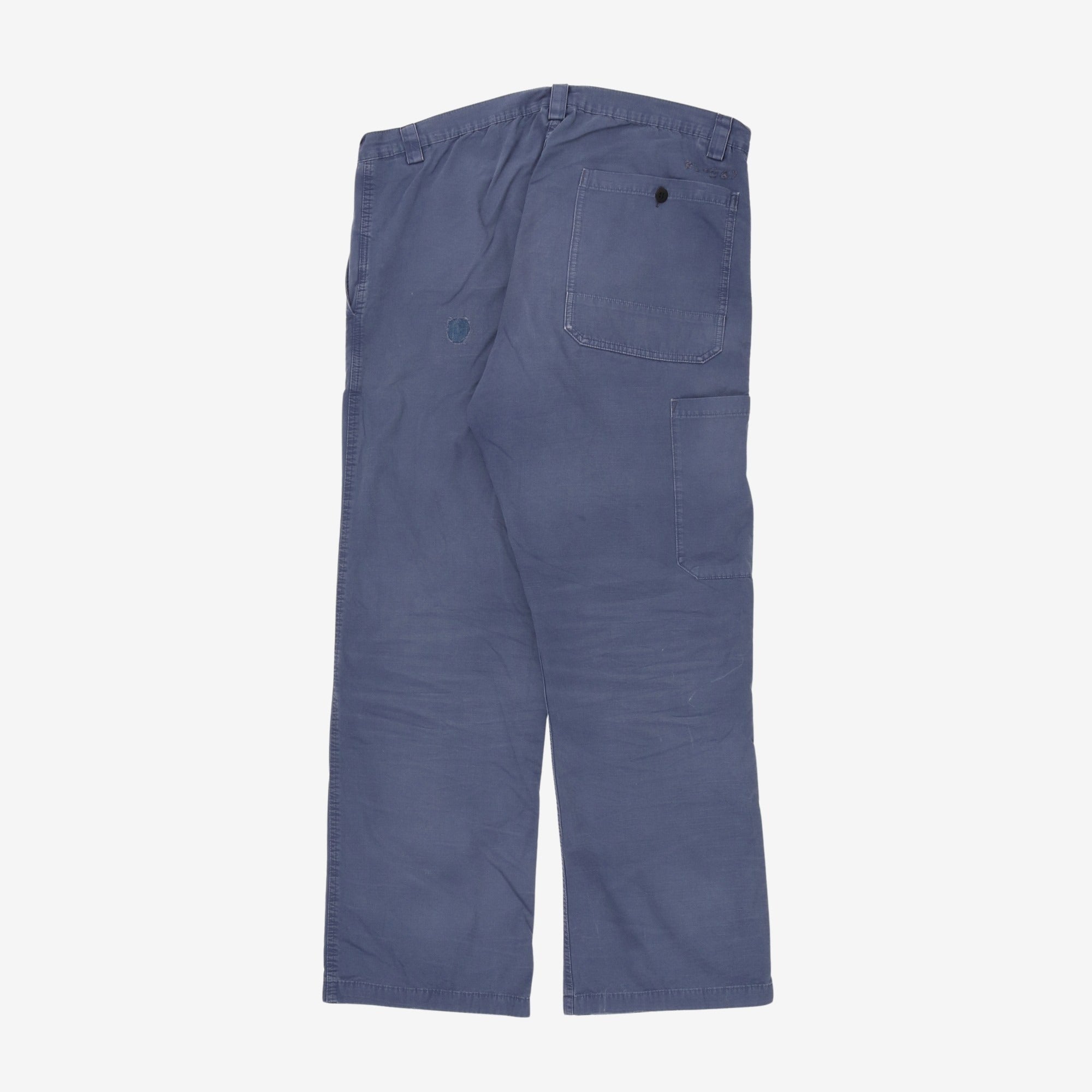067 Distressed Work Trousers