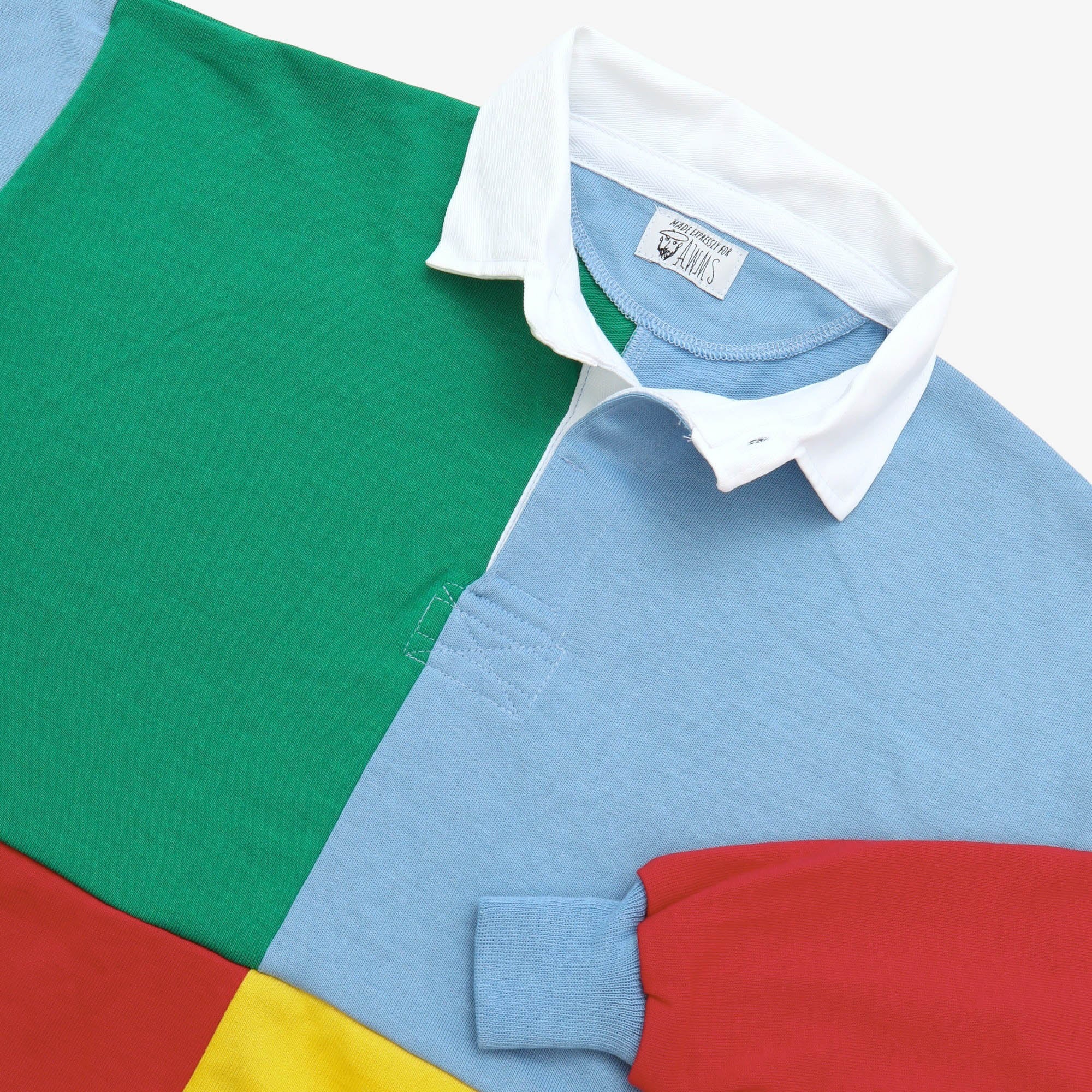 Block Colour Rugby Shirt