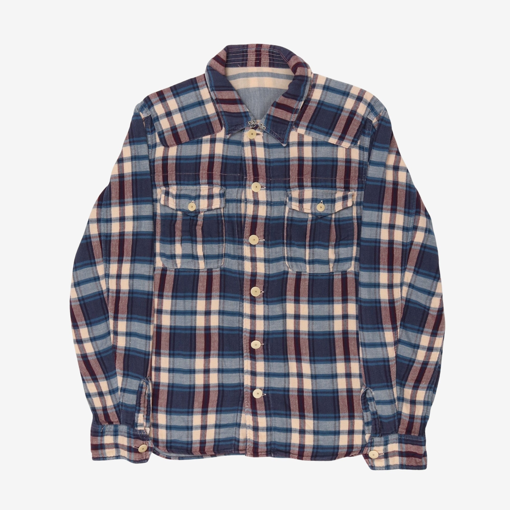 Reversible Flannel Work Shirt