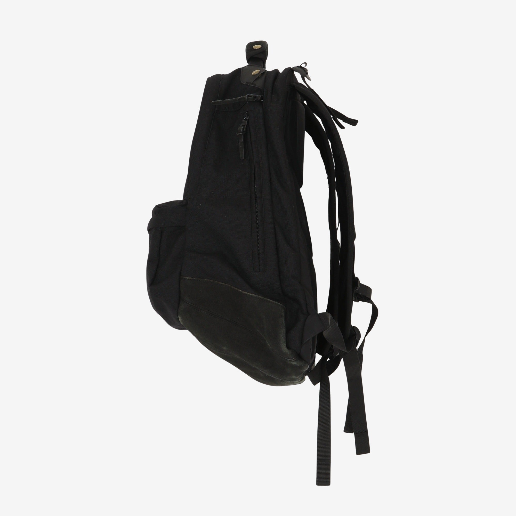 22L Suede-Trimmed Backpack