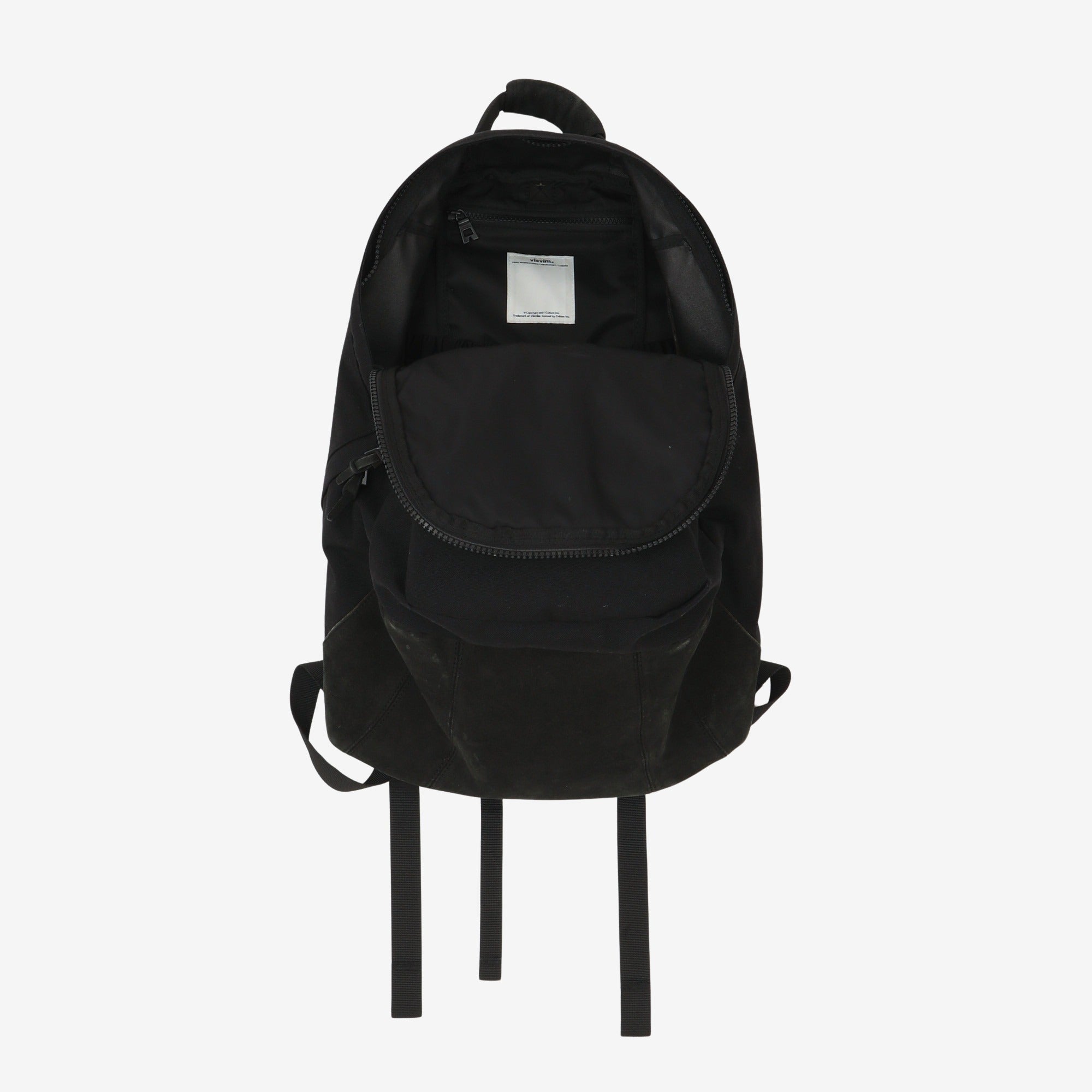 22L Suede-Trimmed Backpack