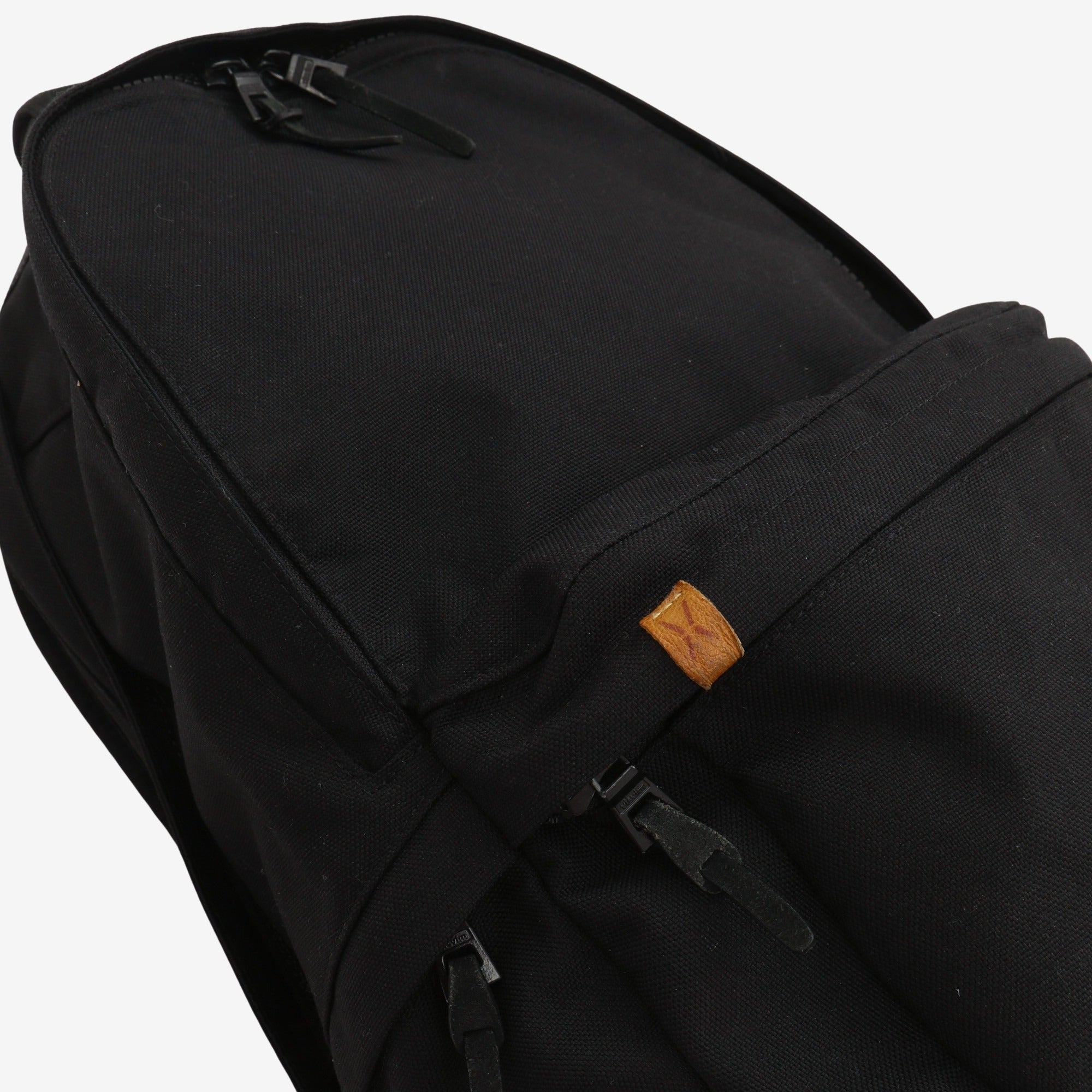 22L Suede-Trimmed Backpack