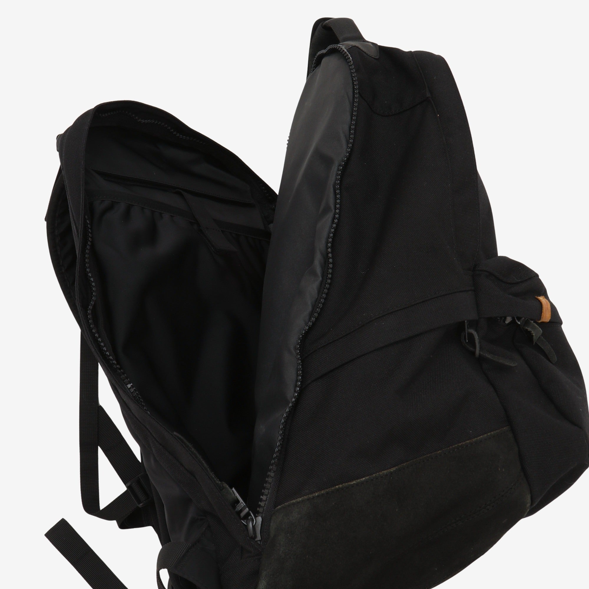 22L Suede-Trimmed Backpack