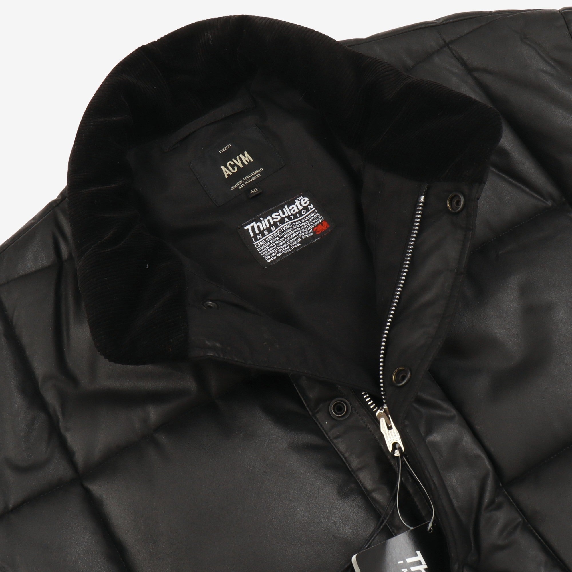 Waxed Cotton Quilted Jacket