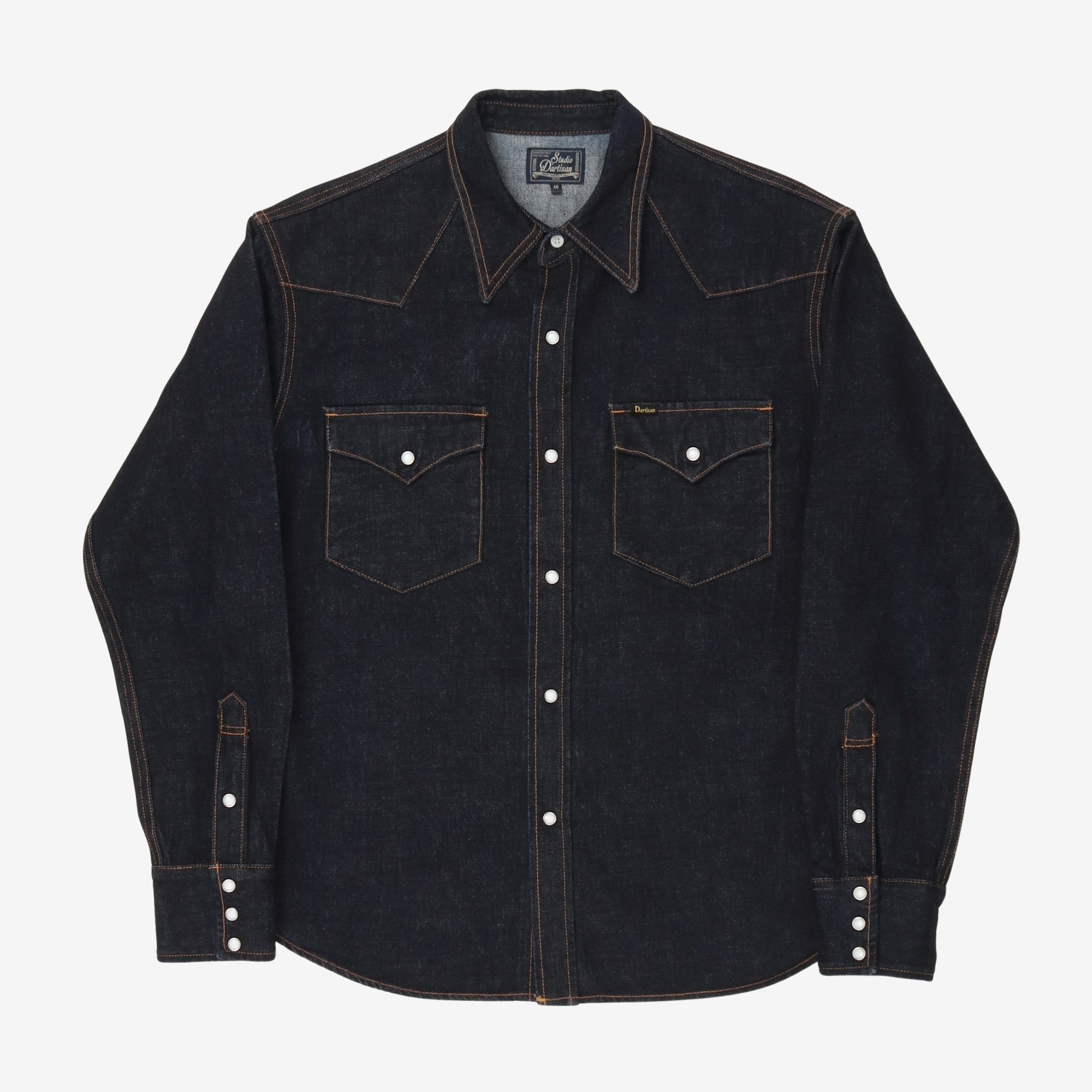 14oz Selvedge Western Denim Shirt