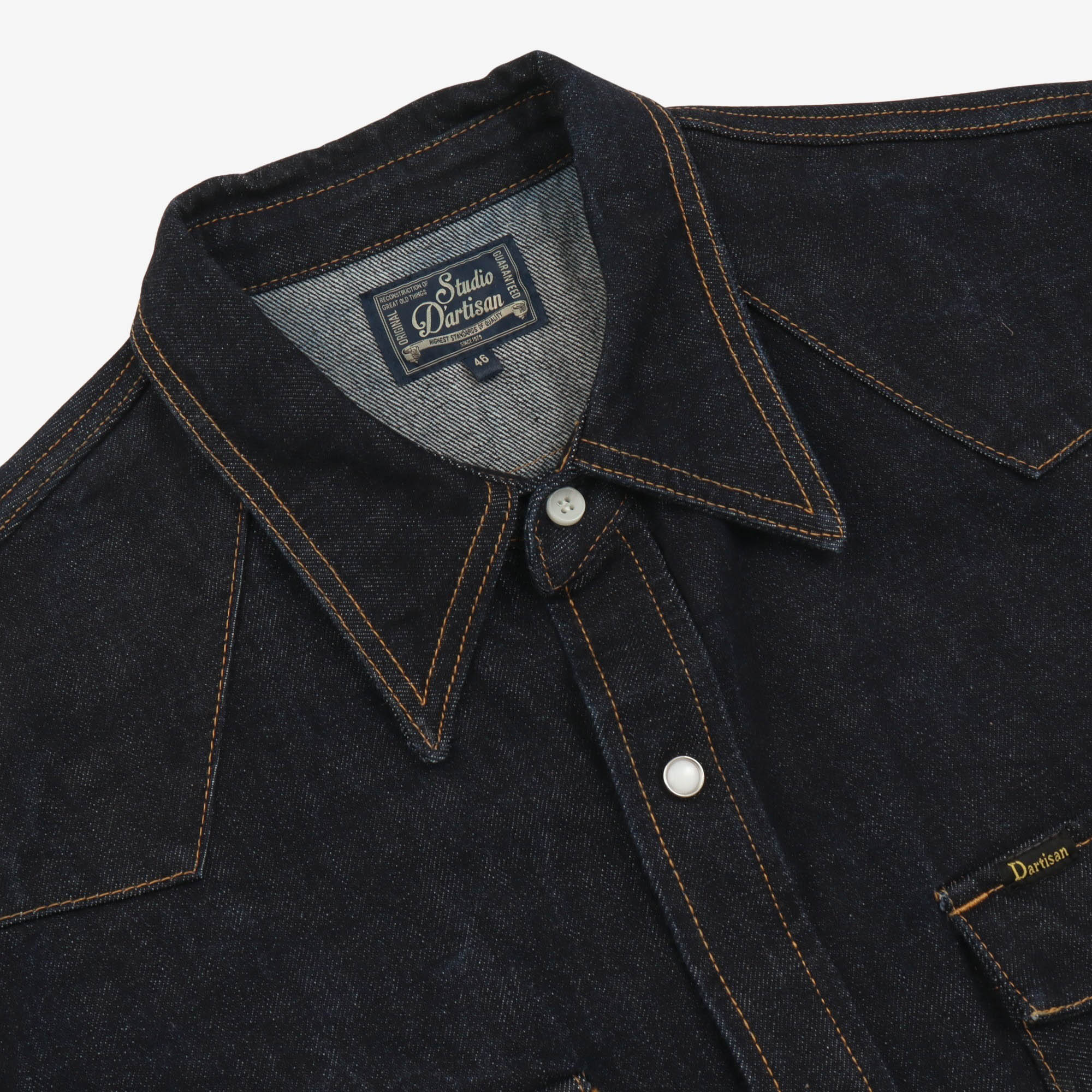 14oz Selvedge Western Denim Shirt