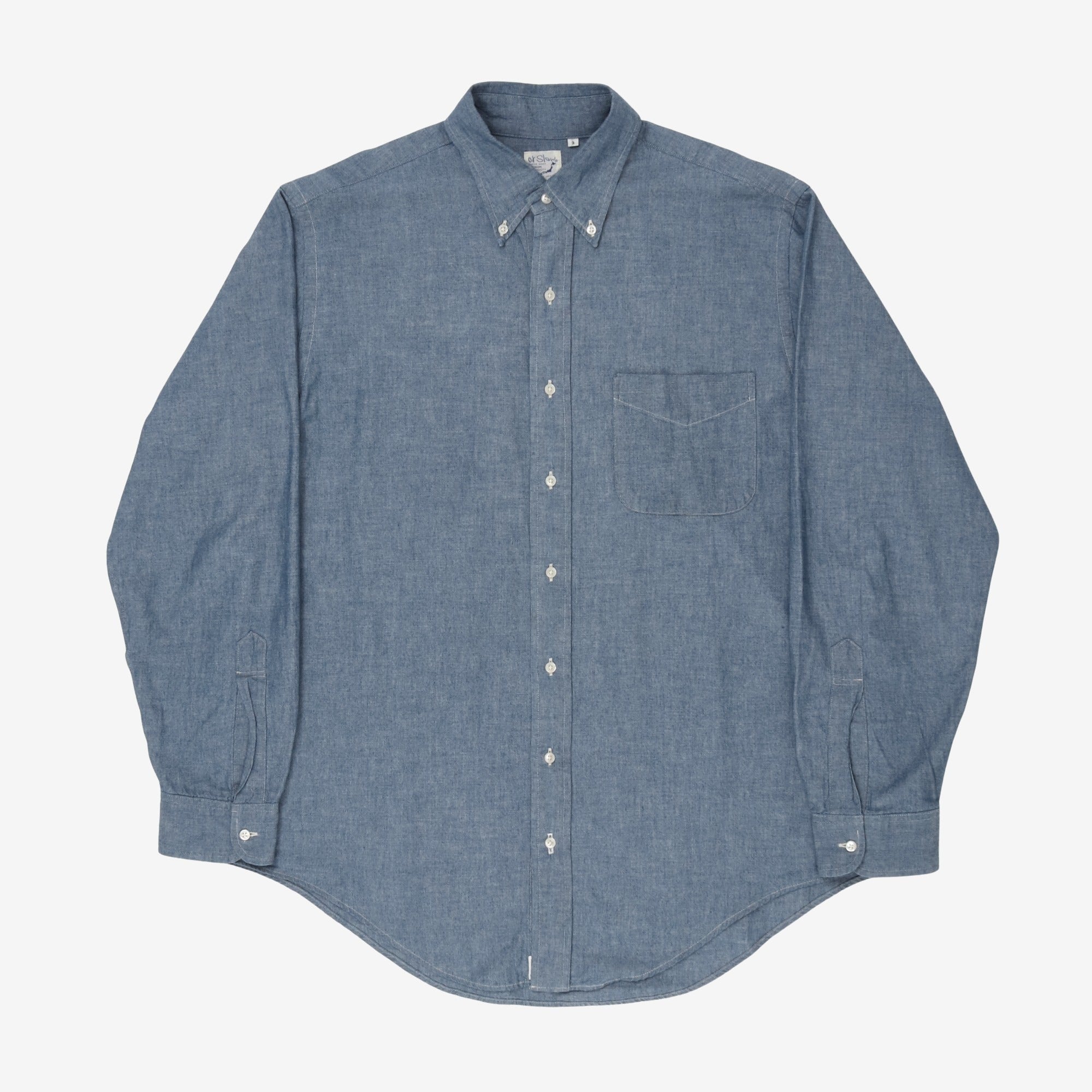 Chambray BD Shirt (Fits XL)