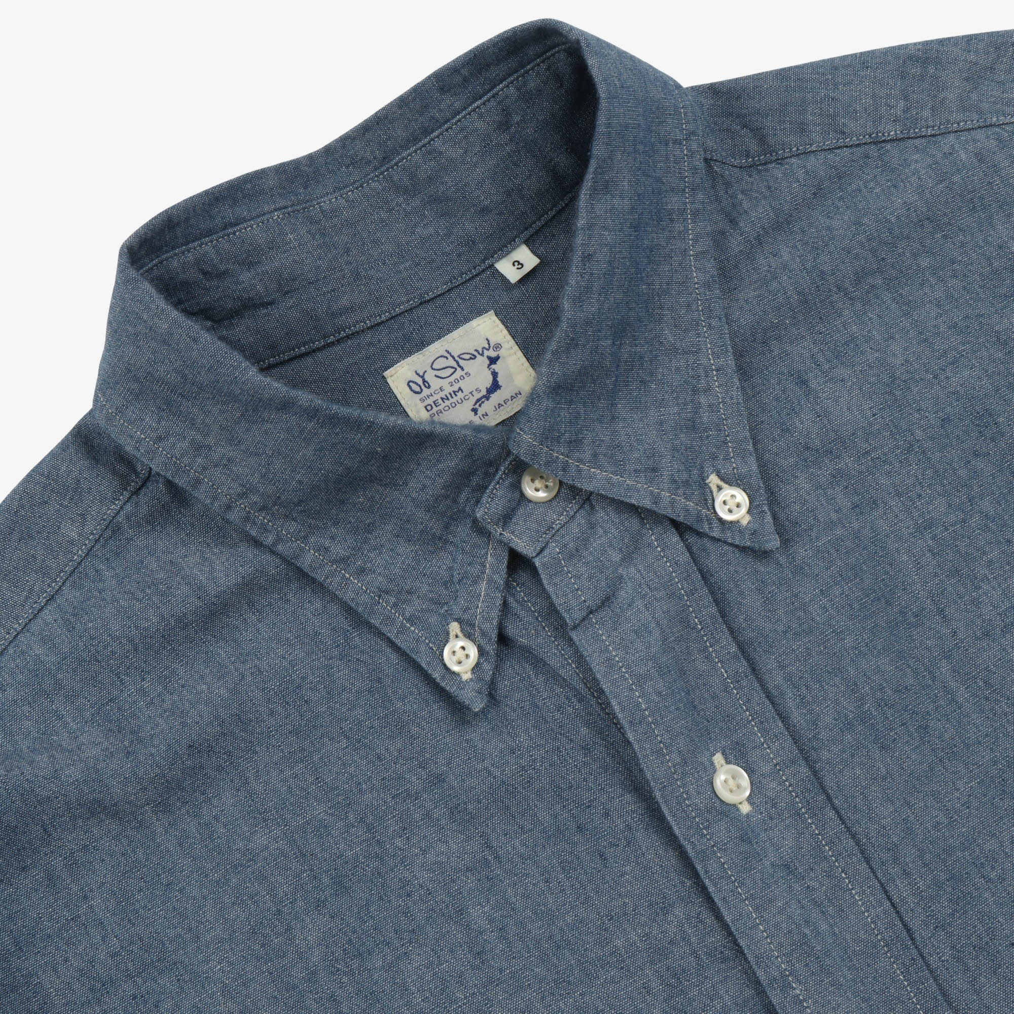 Chambray BD Shirt (Fits XL)