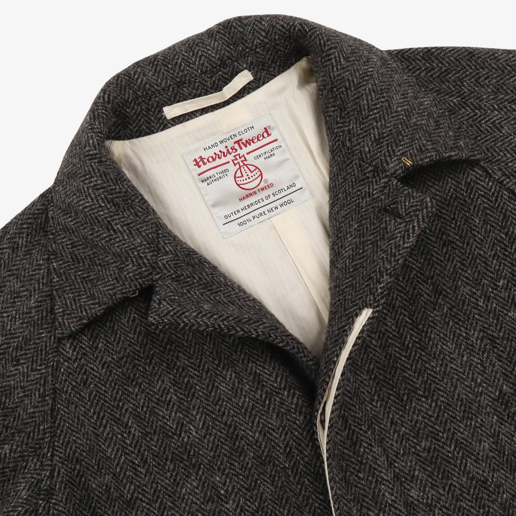 Harris Tweed Balmacaan Coat