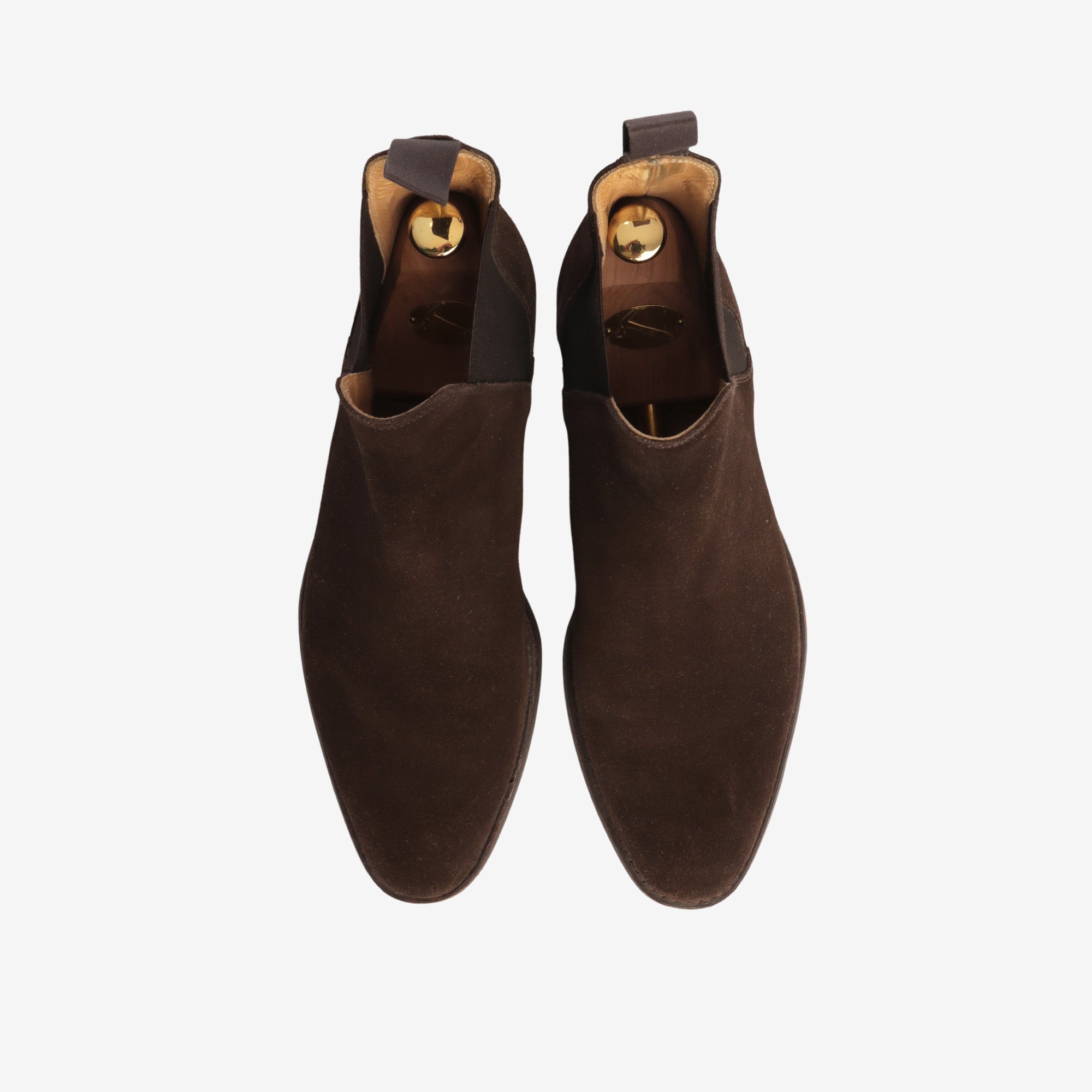 Suede Hayle Chelsea Boots + Trees