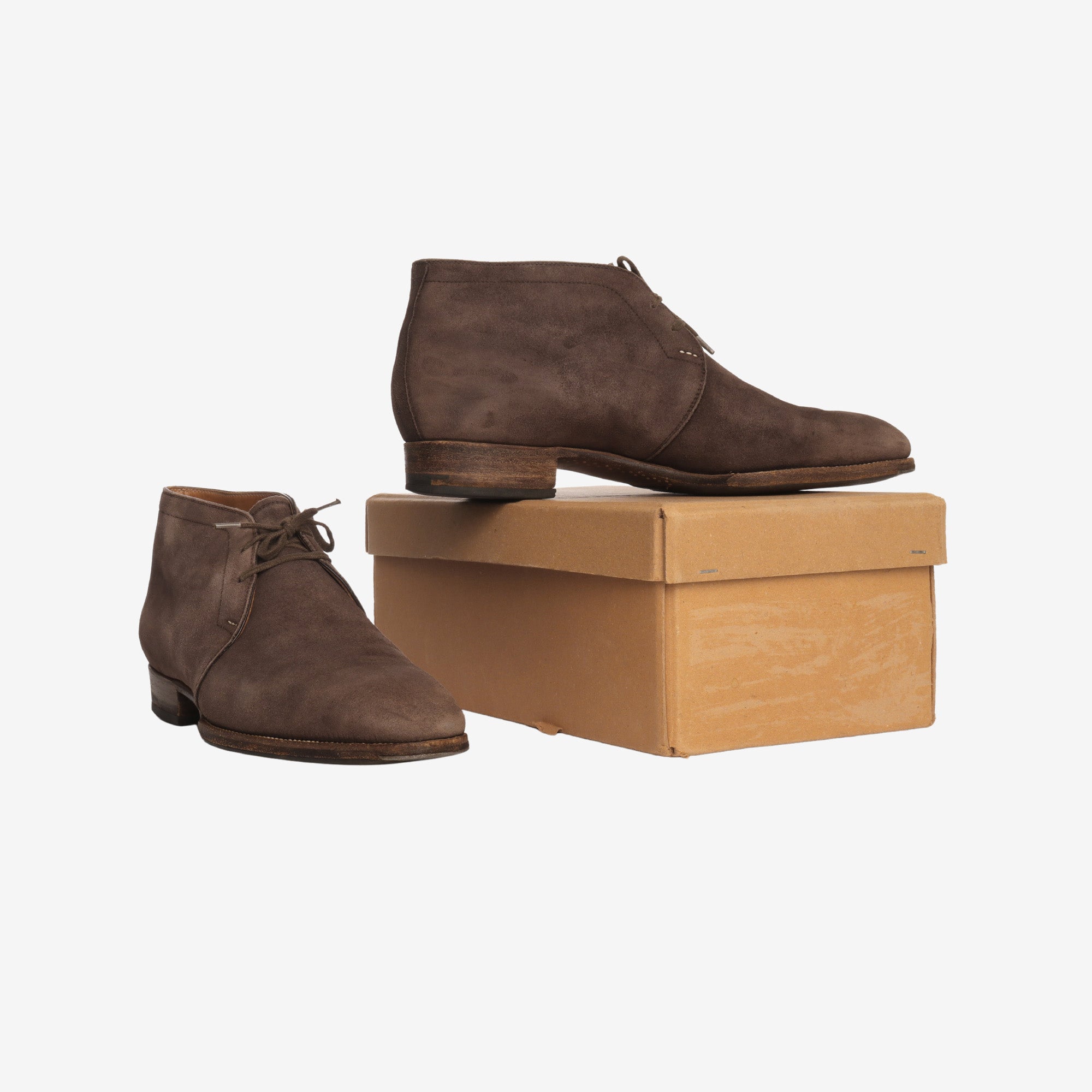 Suede Chukka Boots + Trees