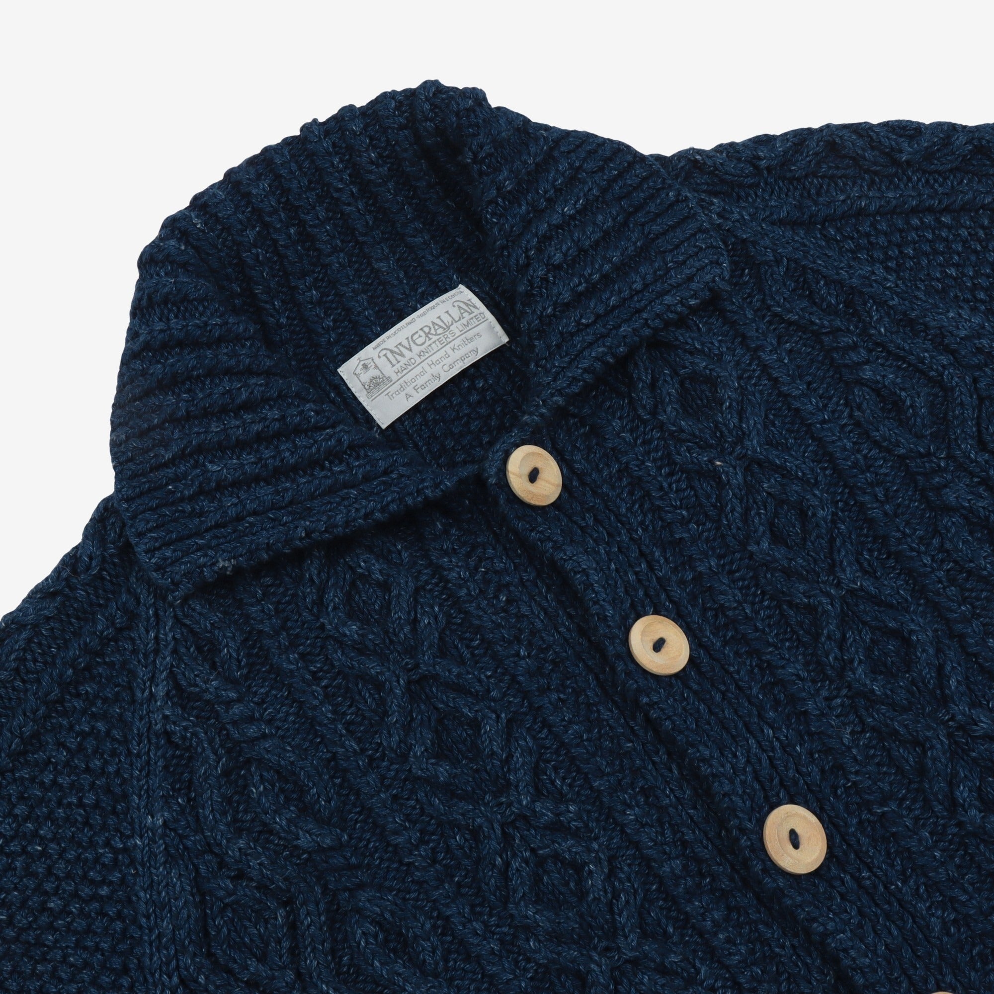 Heavyweight Cable Knit Cardigan