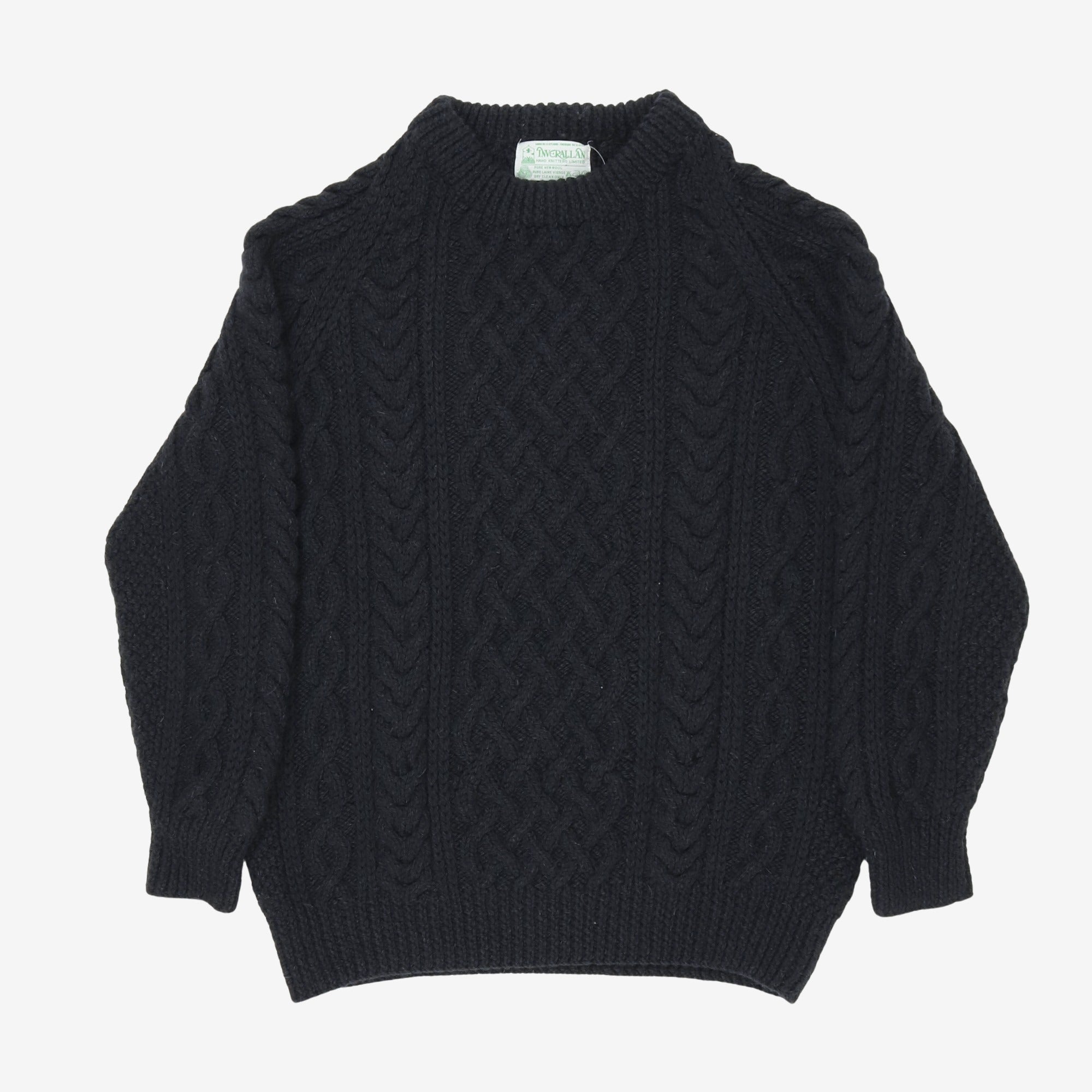 Heavy Cable Knit Sweater