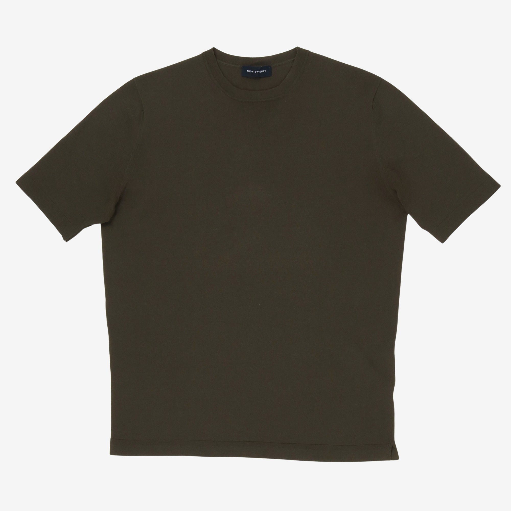 Crepe Cotton T-Shirt