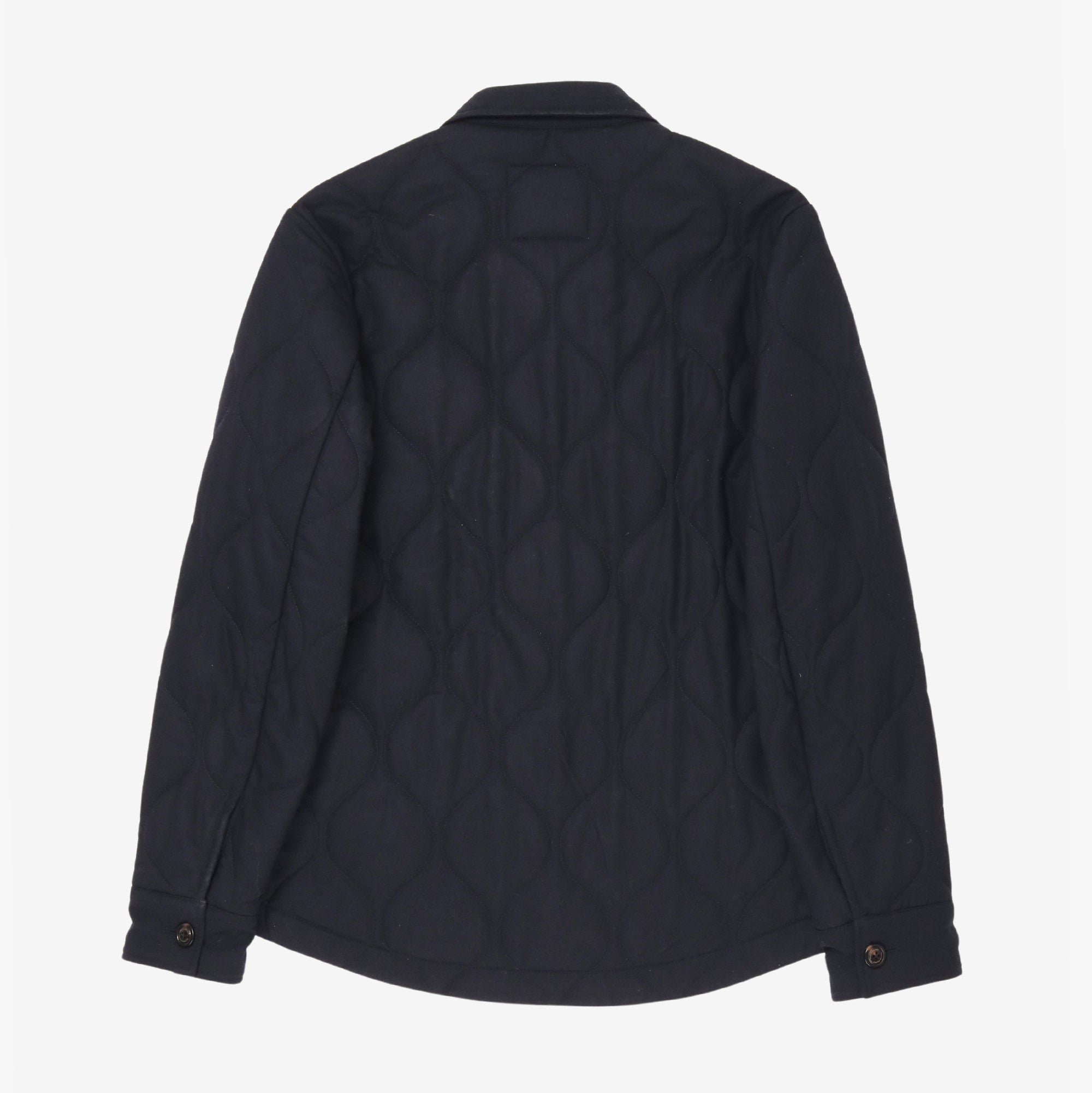 Wool Quilted Overshirt