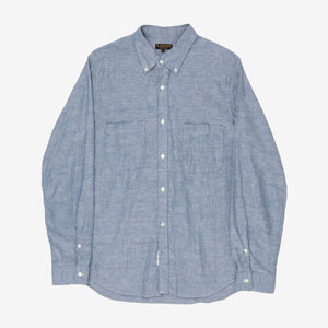 Linen Blend Chambray Shirt