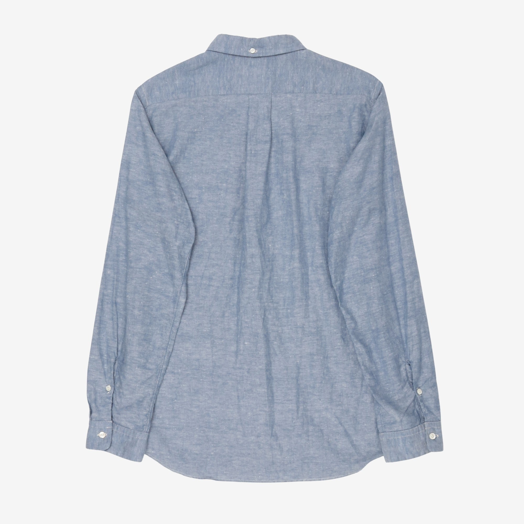 Linen Blend Chambray Shirt