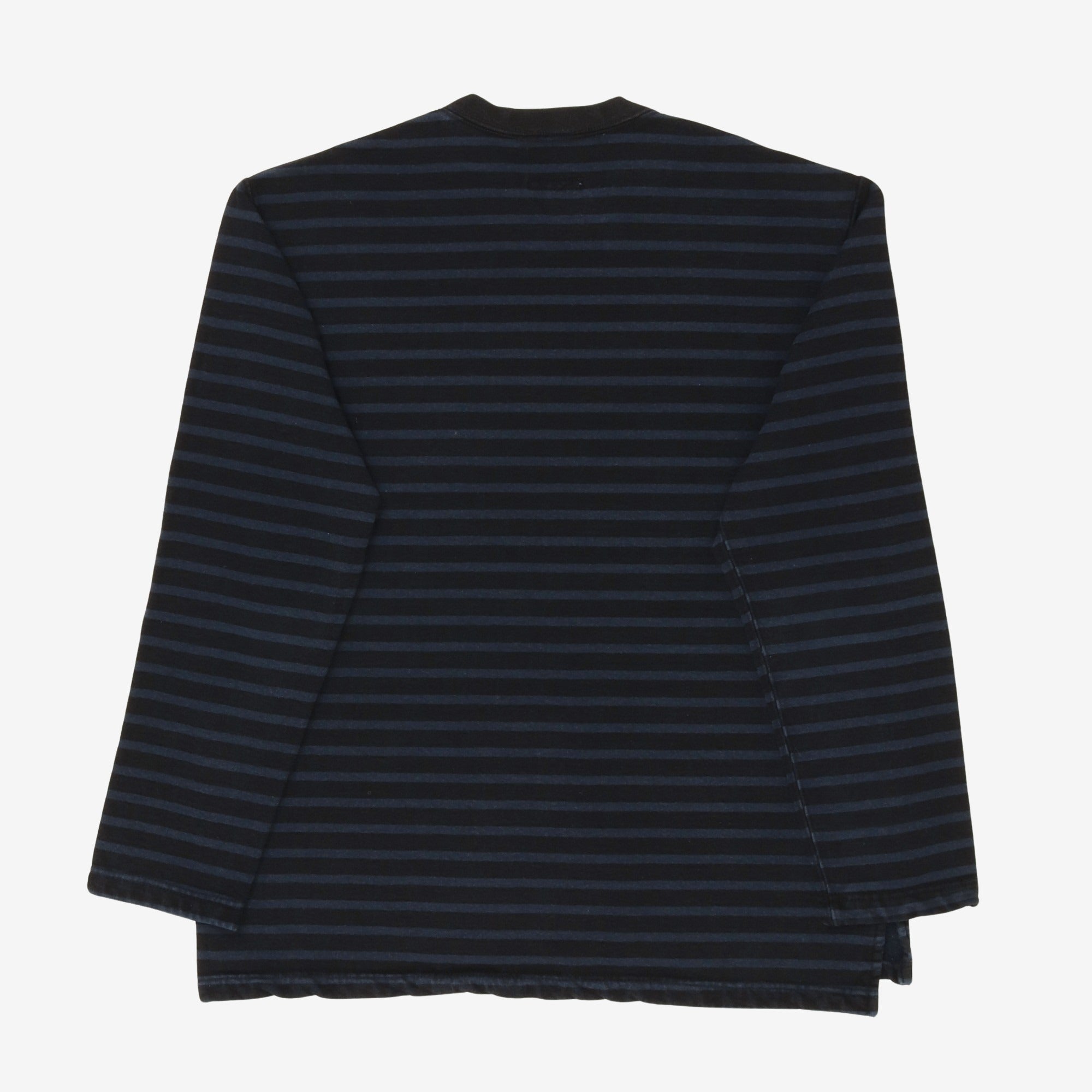 LS Stripe Pocket Tee