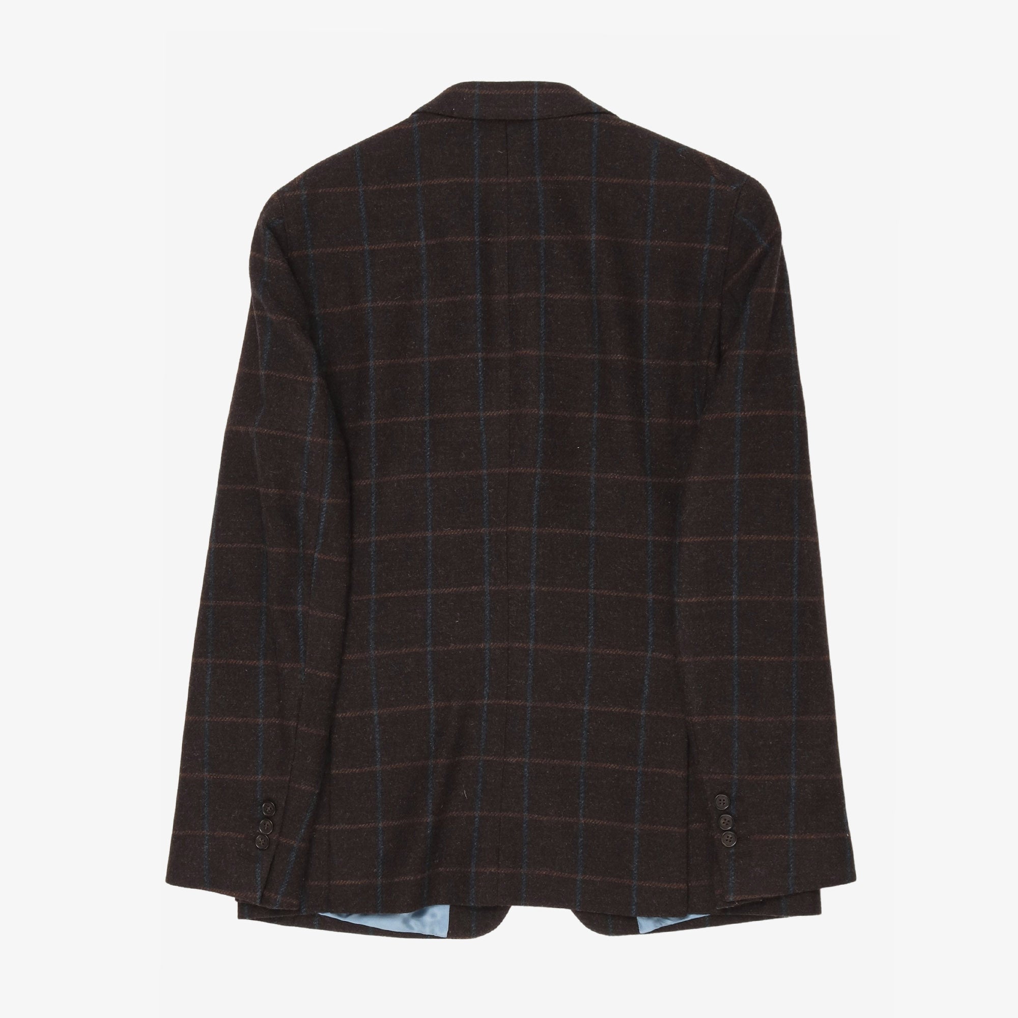 Wool Check Blazer