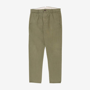 Pleated Twill Pant