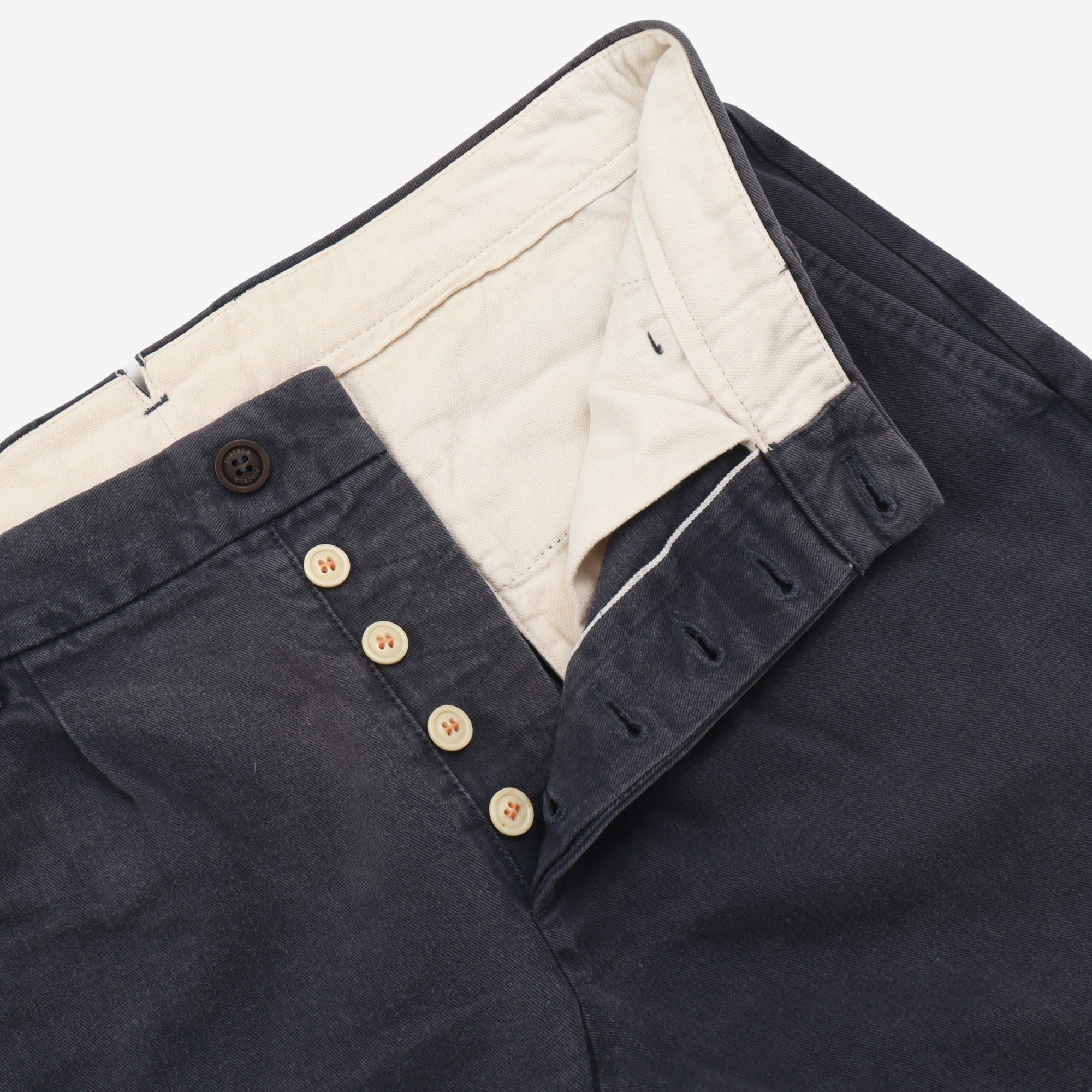 Pleated Twill Pant