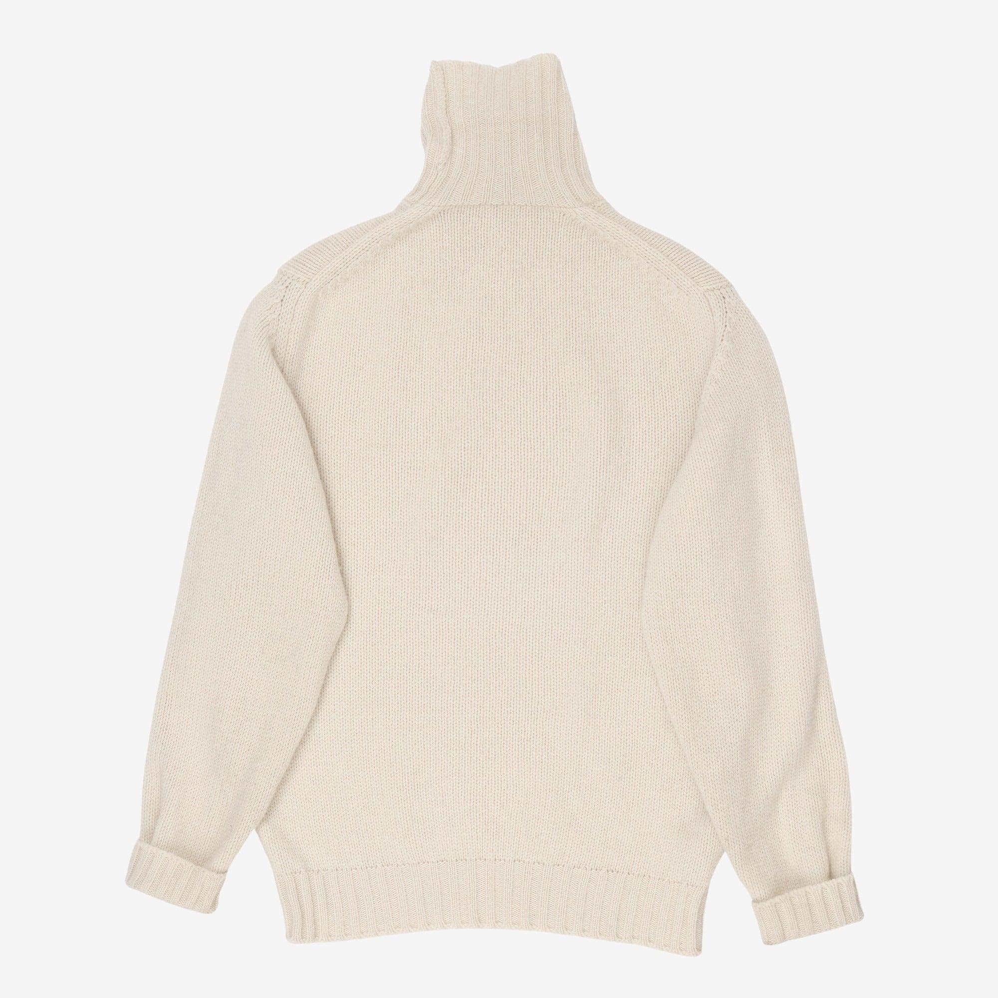 Lambswool Roll Neck Sweater