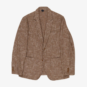 Tweed Peak Lapel Jacket